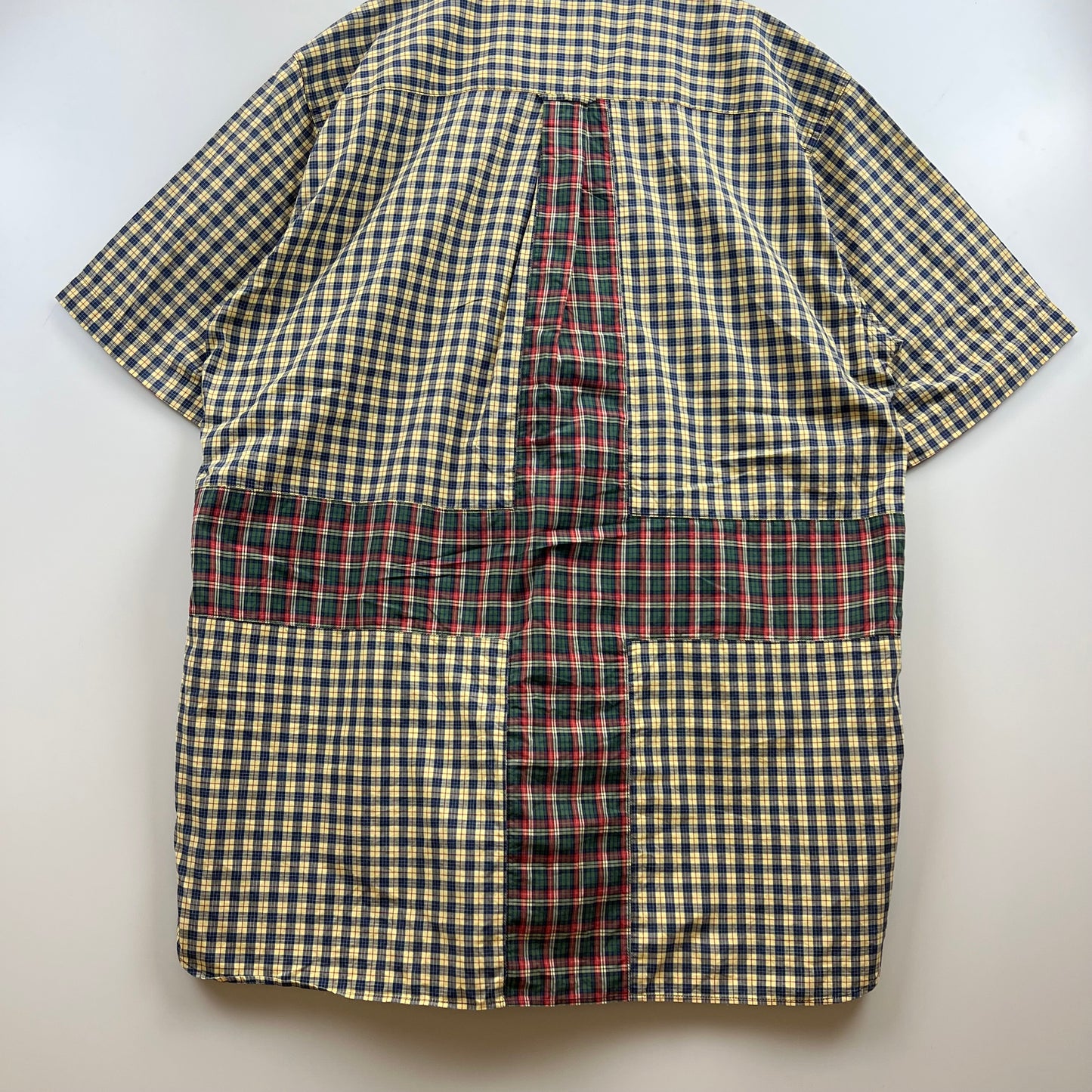 GENERAL RESEARCH 00s 2003 back cross S/S BD shirts L