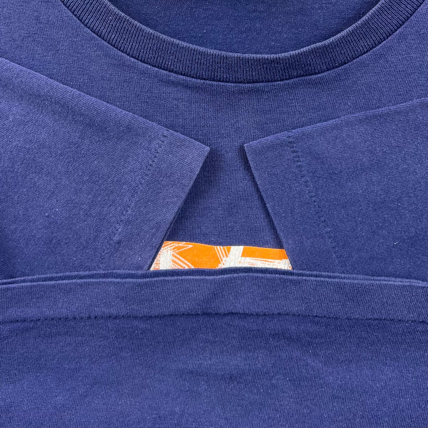 STUSSY 90s USA old graphic logo Tee L