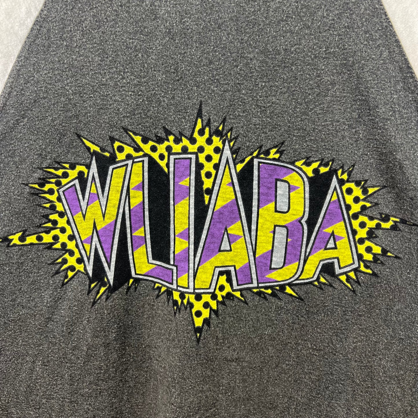 A BATHING APE 00s archive WLIABA ROCK raglan Tee L