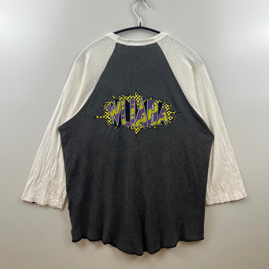 A BATHING APE 00s archive WLIABA ROCK raglan Tee L