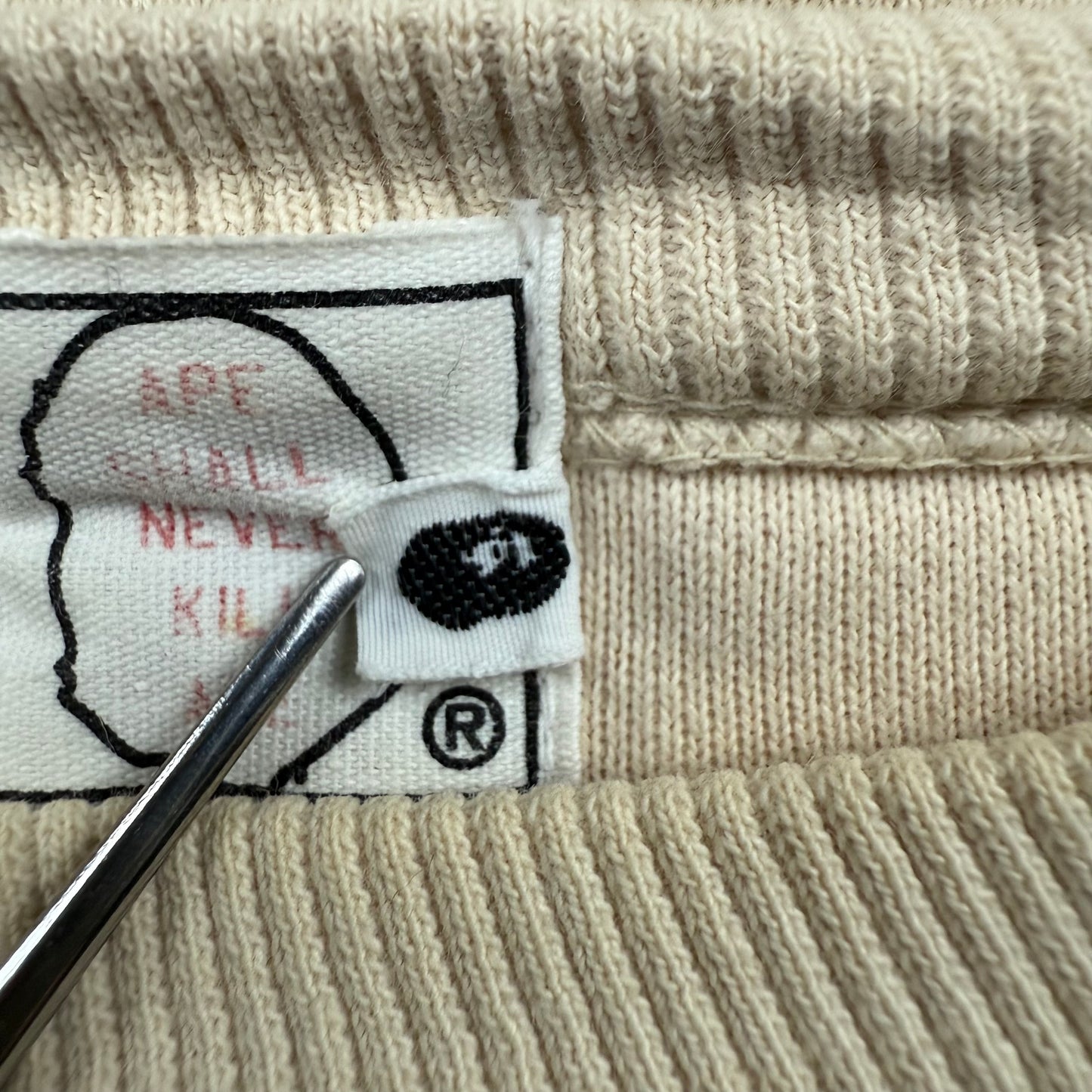 A BATHING APE 90s double face soldier hoodie separate pocket S