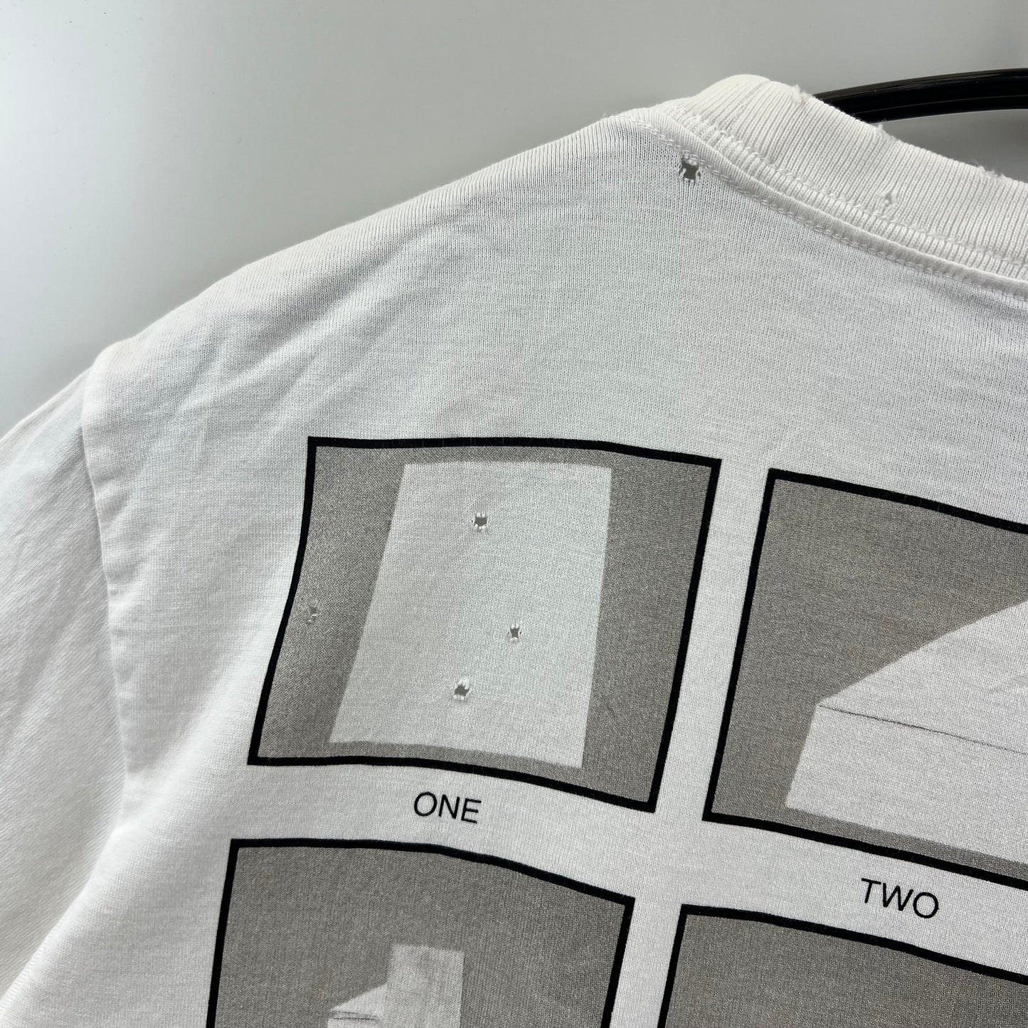 NUMBER(N)INE 00s 2005ss night crawler HELL Tee 2