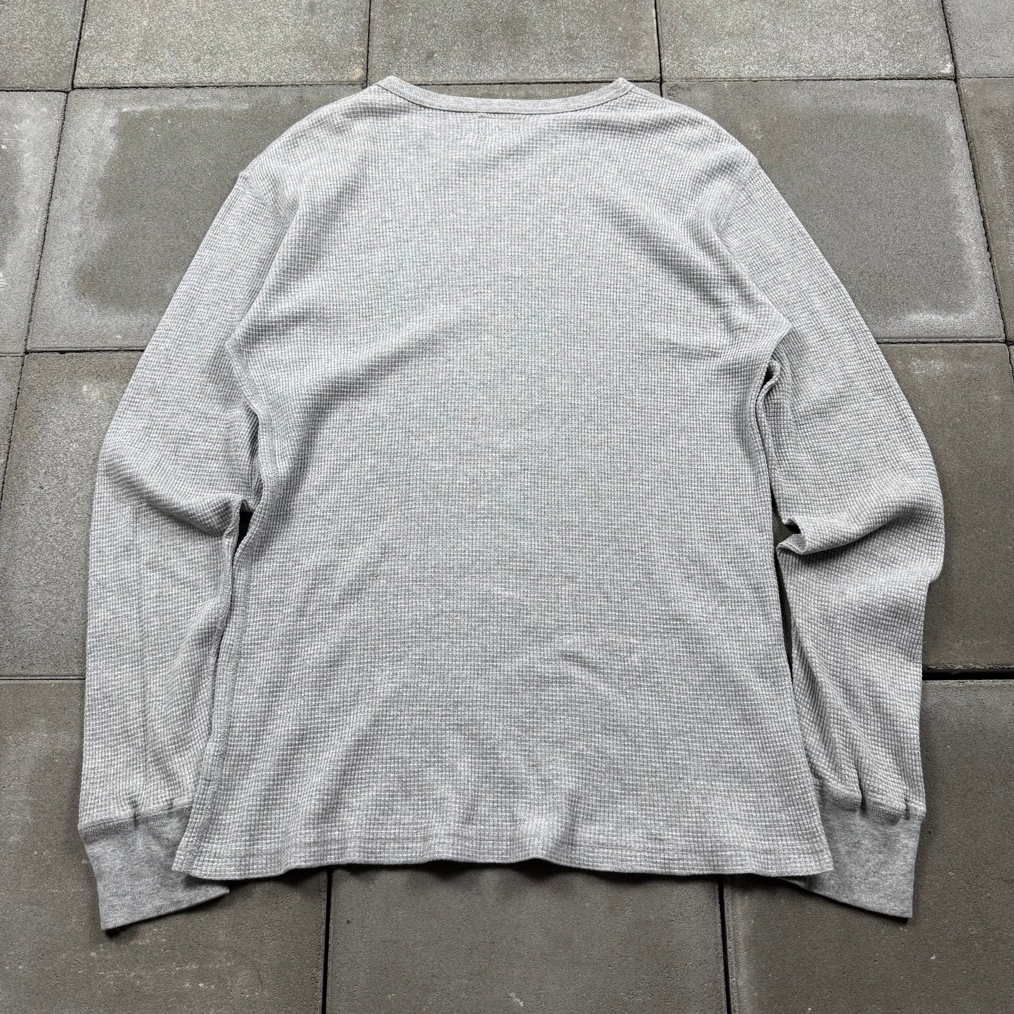 STUSSY 90s USA ss links L/S thermal Tee L
