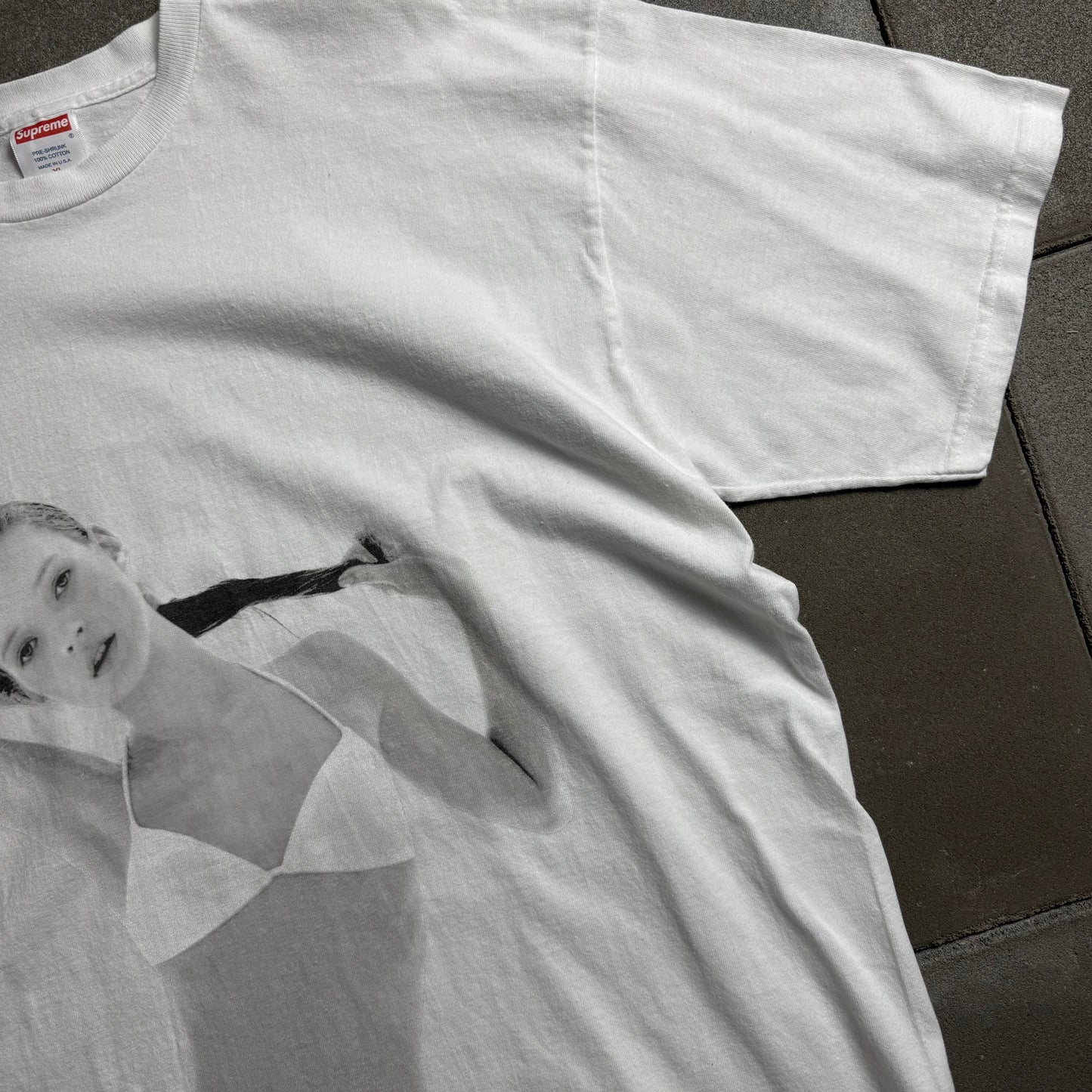 SUPREME 2004ss 10th anniversary Kate Moss Tee XL