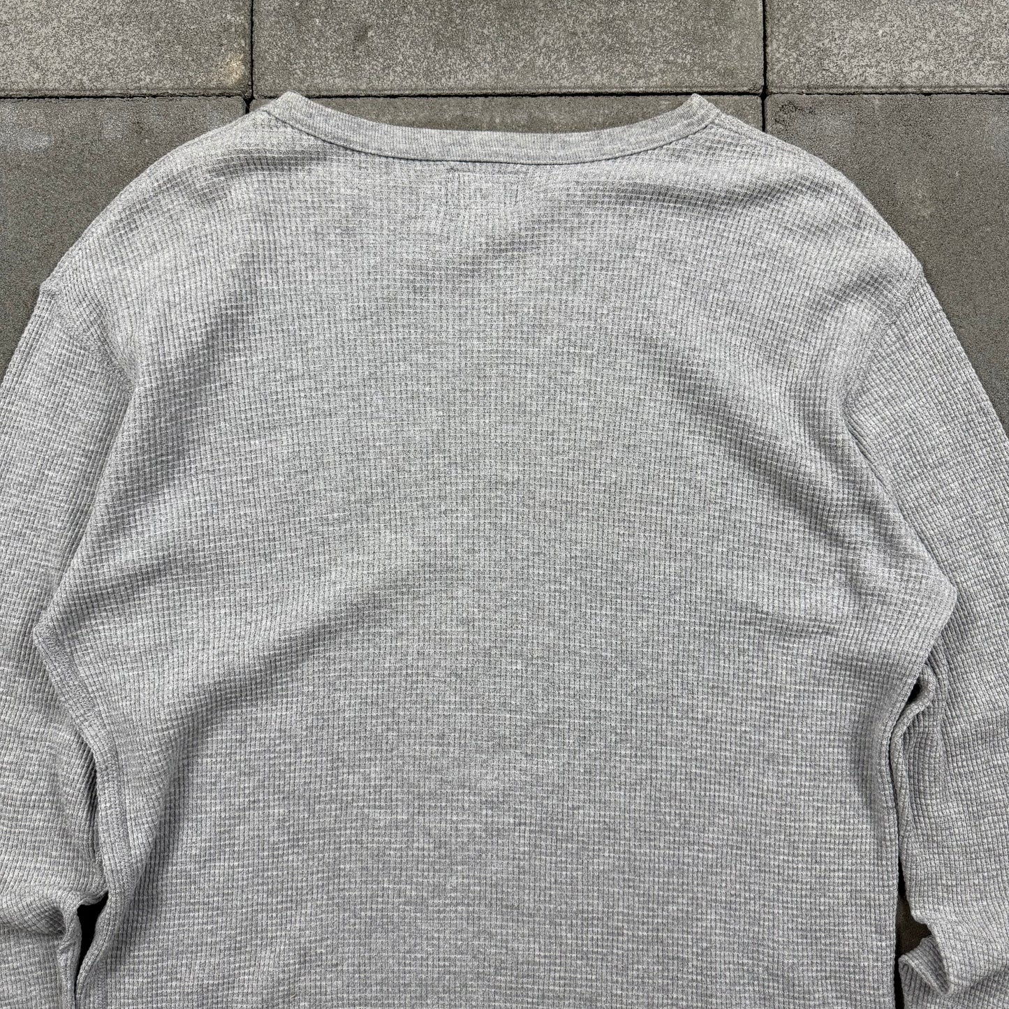 STUSSY 90s USA ss links L/S thermal Tee L
