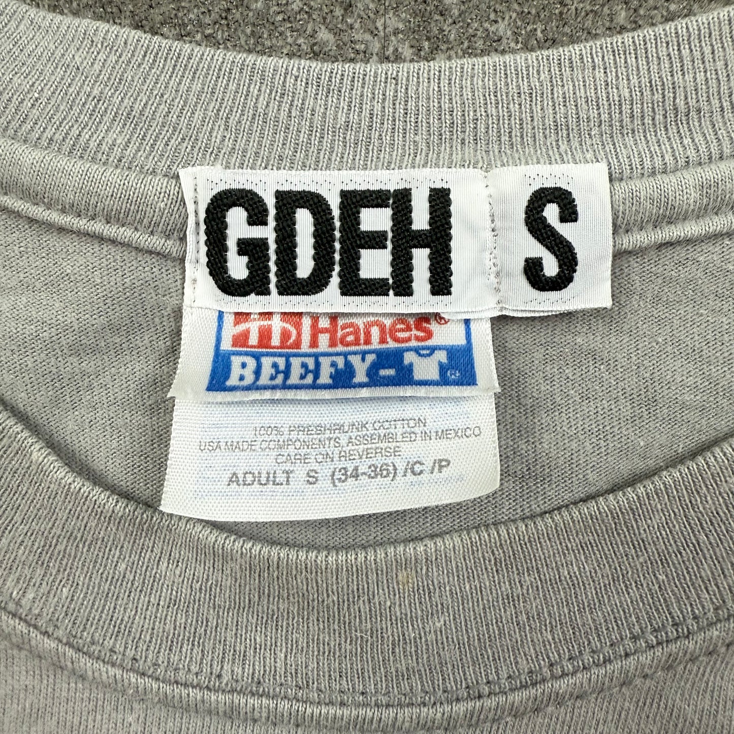 GOOD ENOUGH 00s 2001 "E" Tee hanes body S