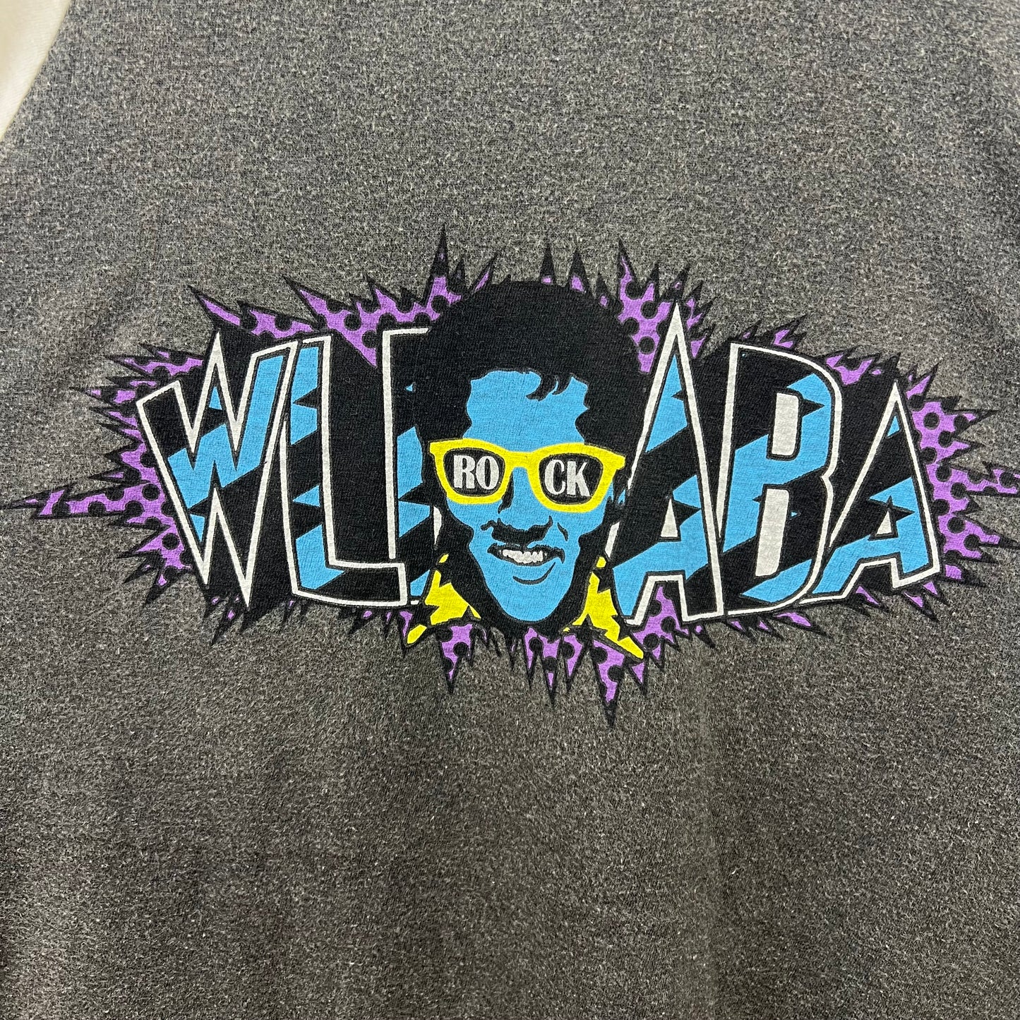 A BATHING APE 00s archive WLIABA ROCK raglan Tee L