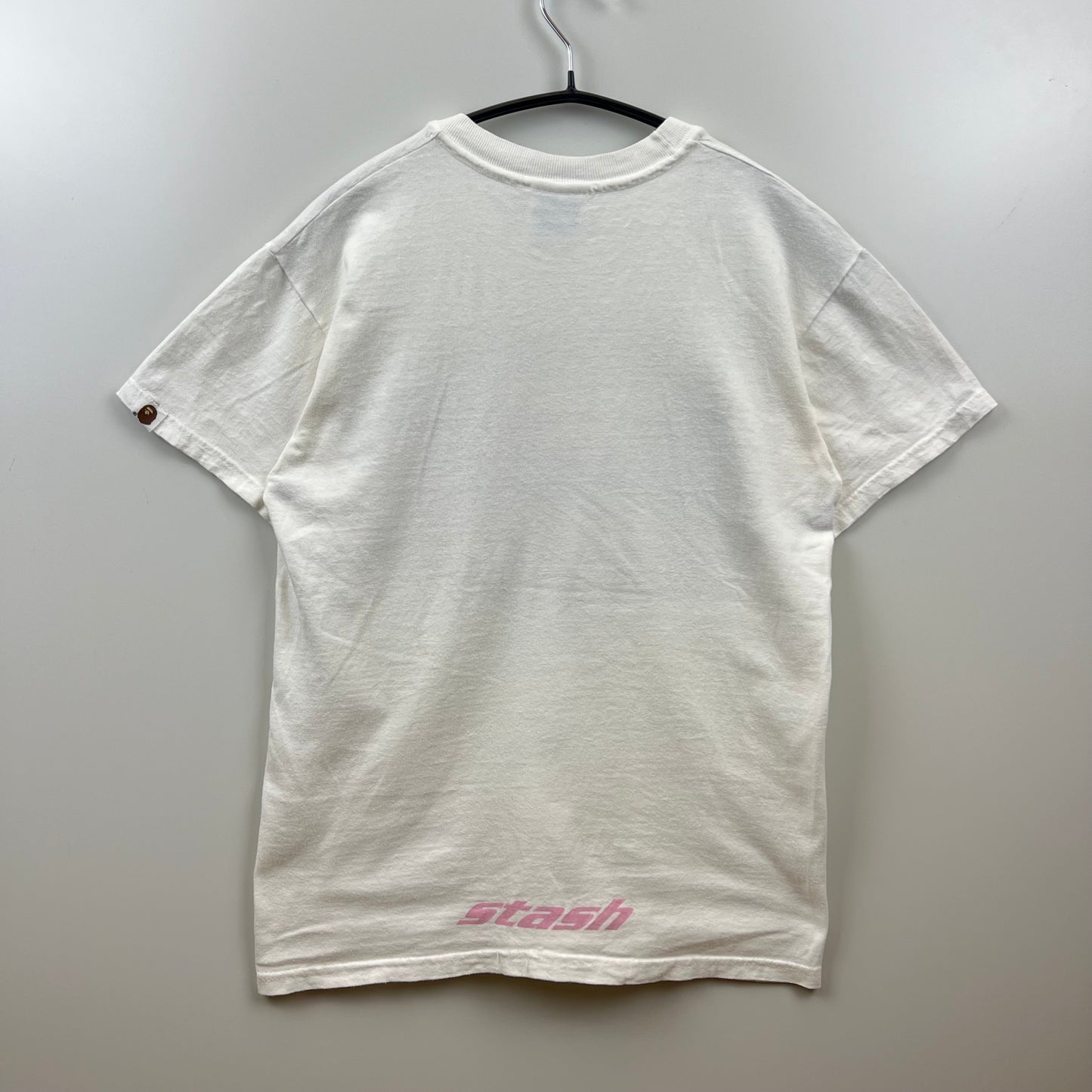 A BATHING APE × STASH archive special HEAD print Tee L(14-16) W's