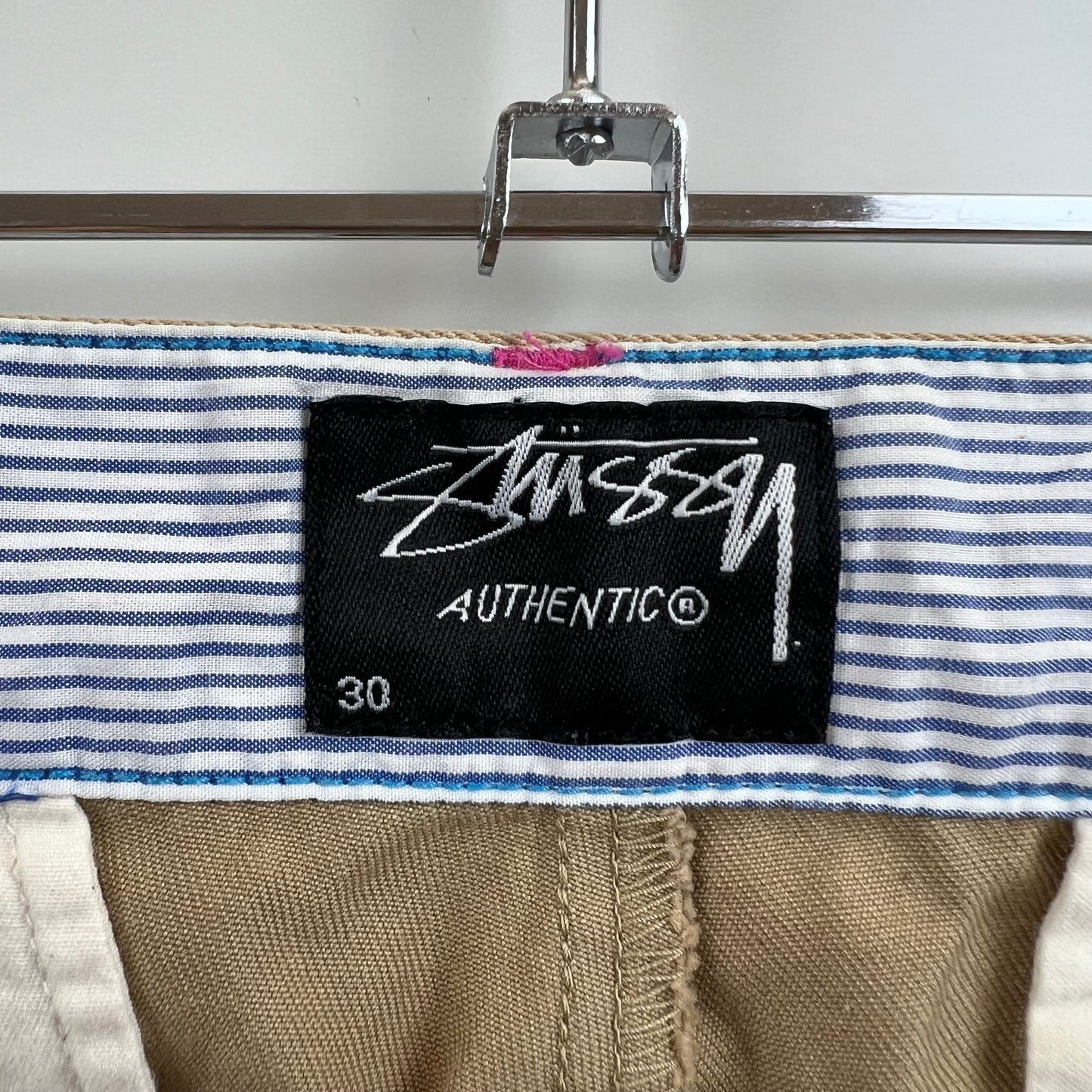 STUSSY 00s old SS links stitch chino pants 30