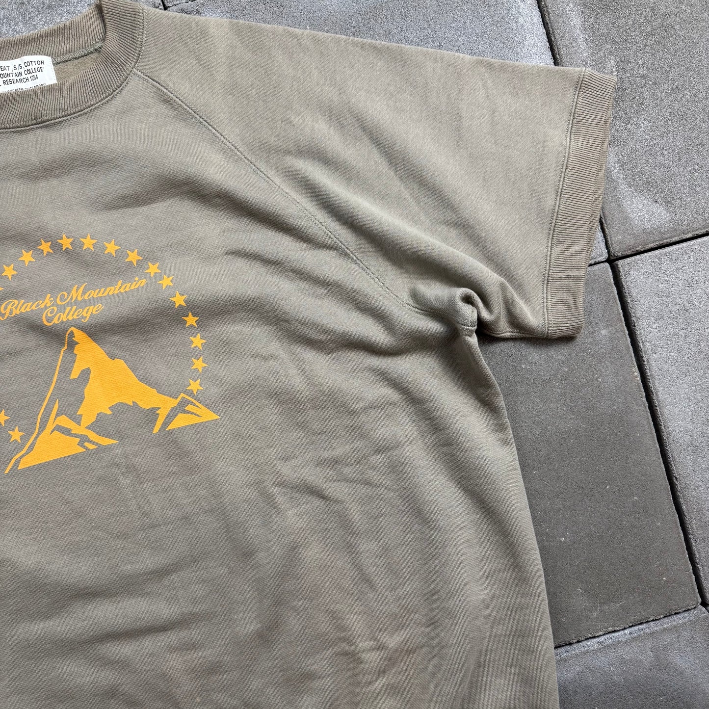 GENERAL RESEARCH 00s 2003 1254 "BLACK MOUNTAIN COLLEGE" S/S SWEAT SHIRT L