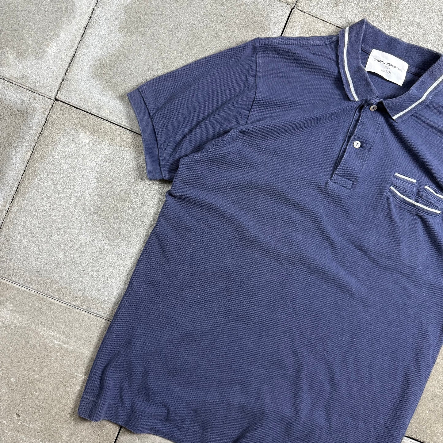 GENERAL RESEARCH 90s 1999ss 490 MULTI POCKET S/S POLO SHIRT L