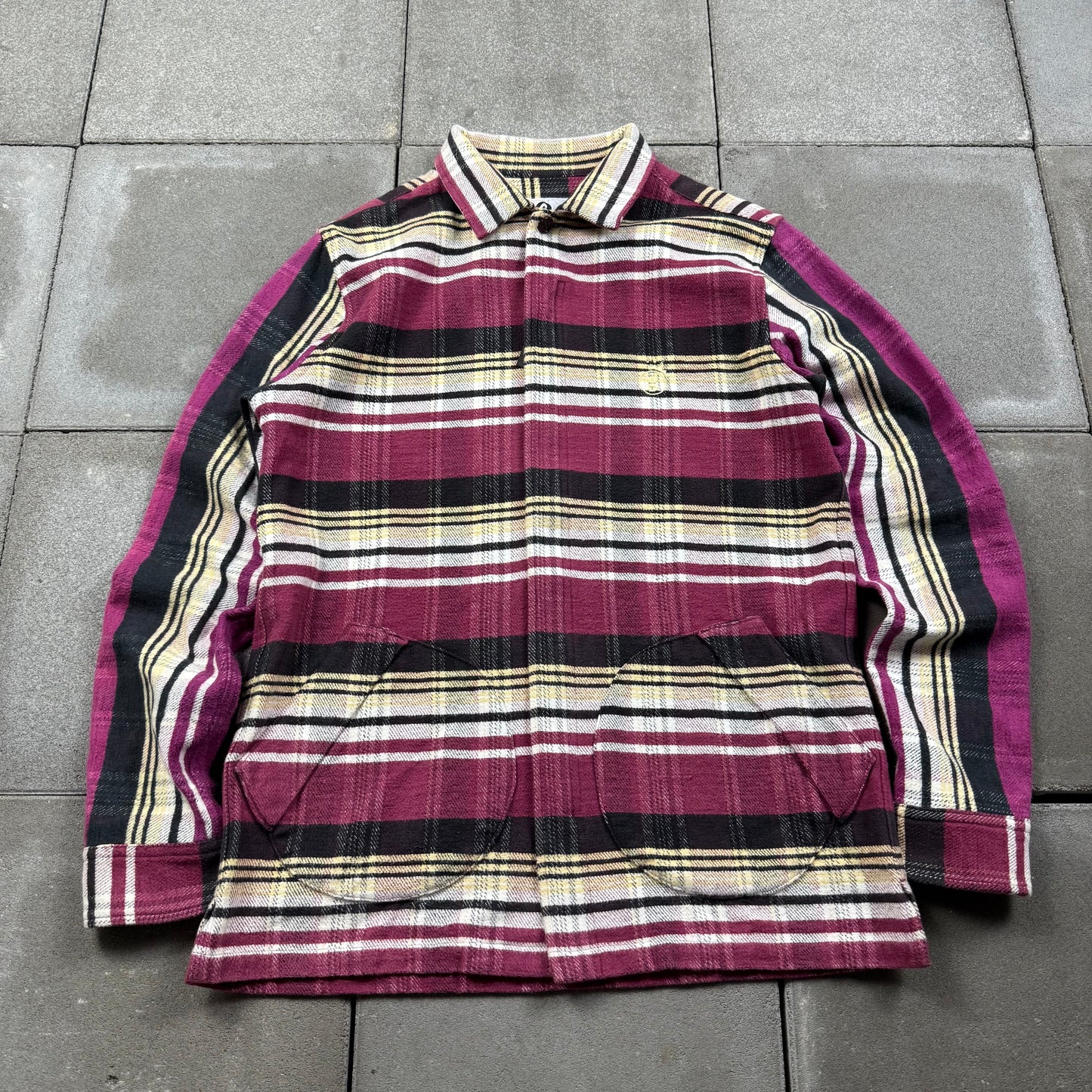 GOOD ENOUGH 10s 2012 flannel zip jacket 2