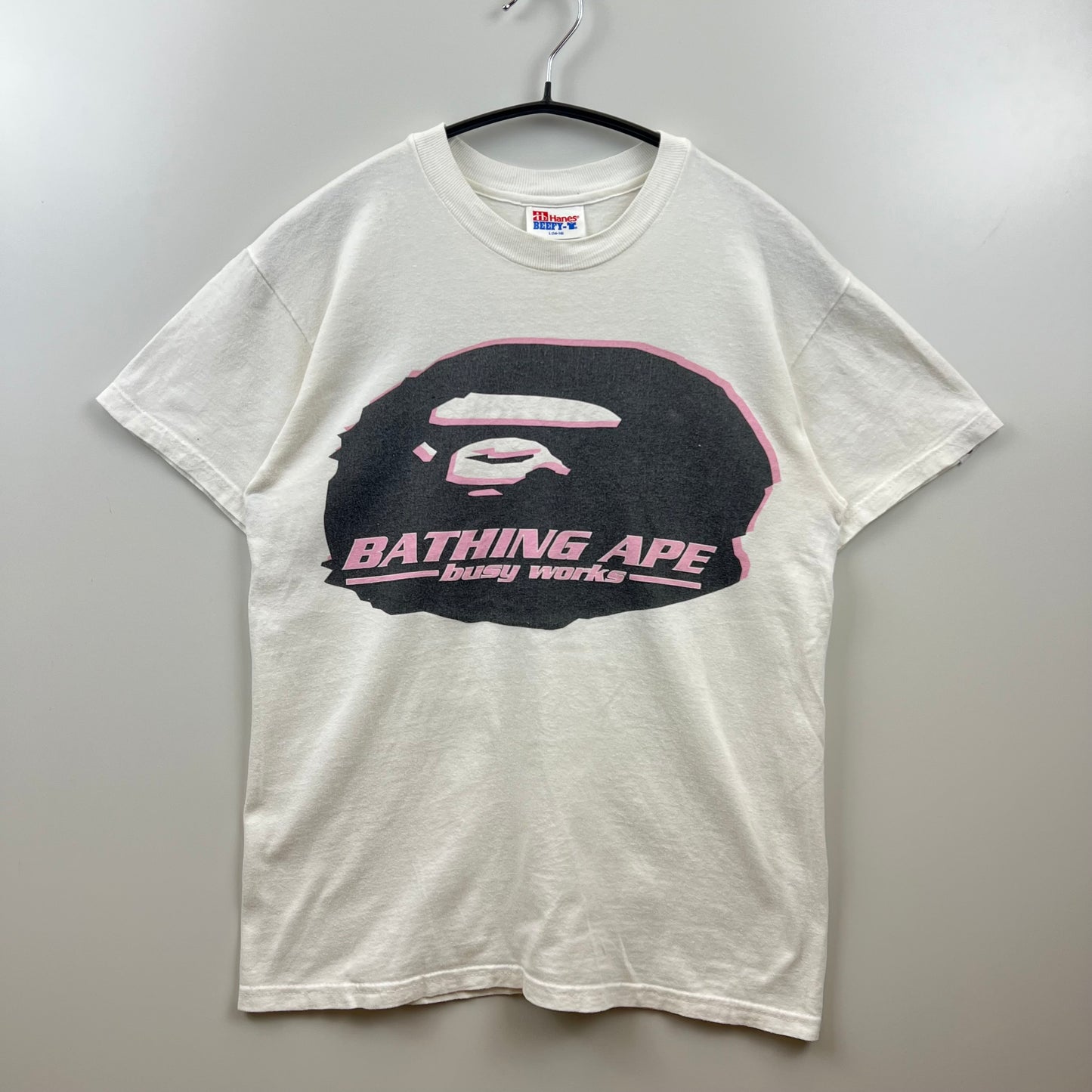 A BATHING APE × STASH archive special HEAD print Tee L(14-16) W's