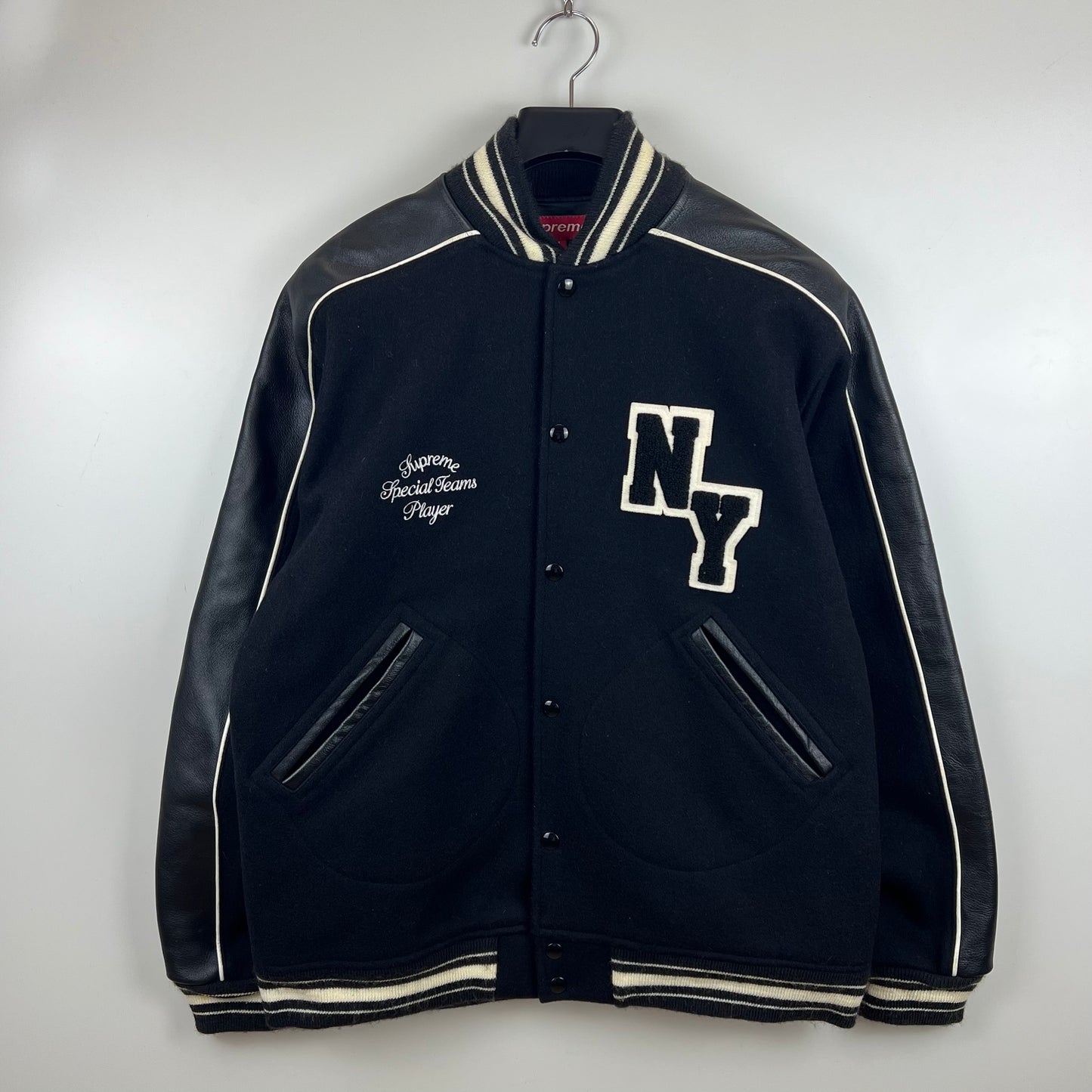 SUPREME 00s 2003aw USA archive stadium varsity jacket L