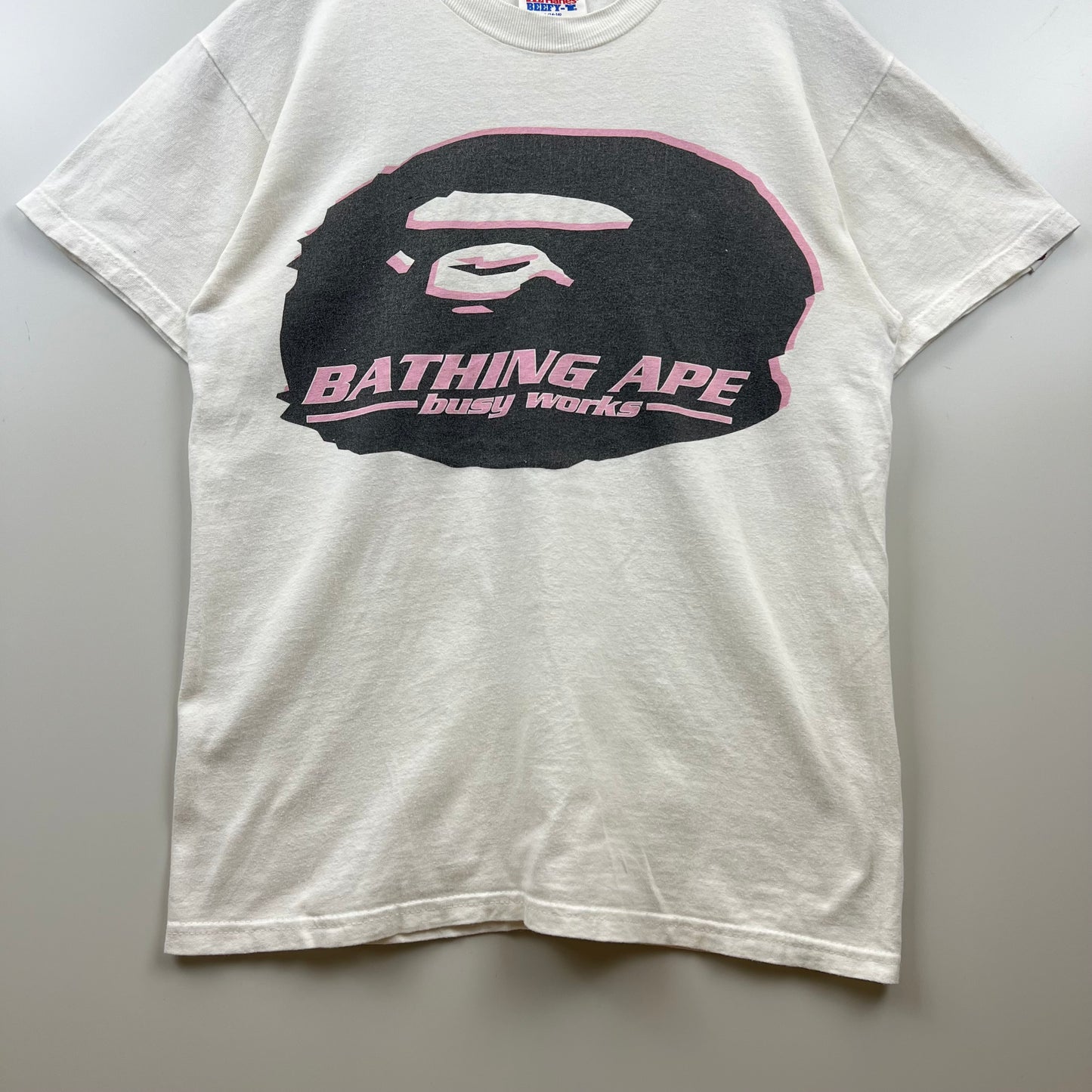 A BATHING APE × STASH archive special HEAD print Tee L(14-16) W's