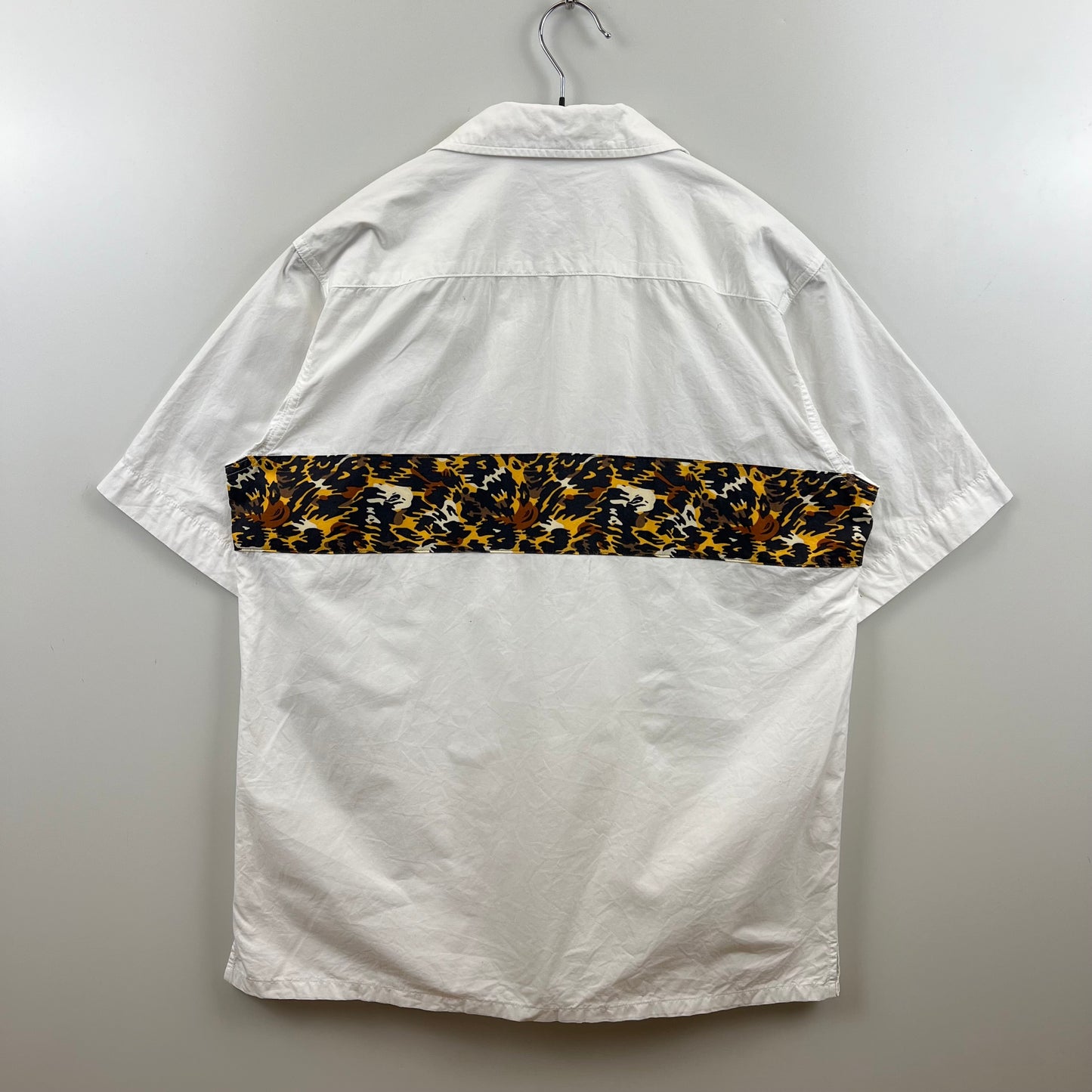 A BATHING APE 00s archive OC leopard camo S/S shirts M