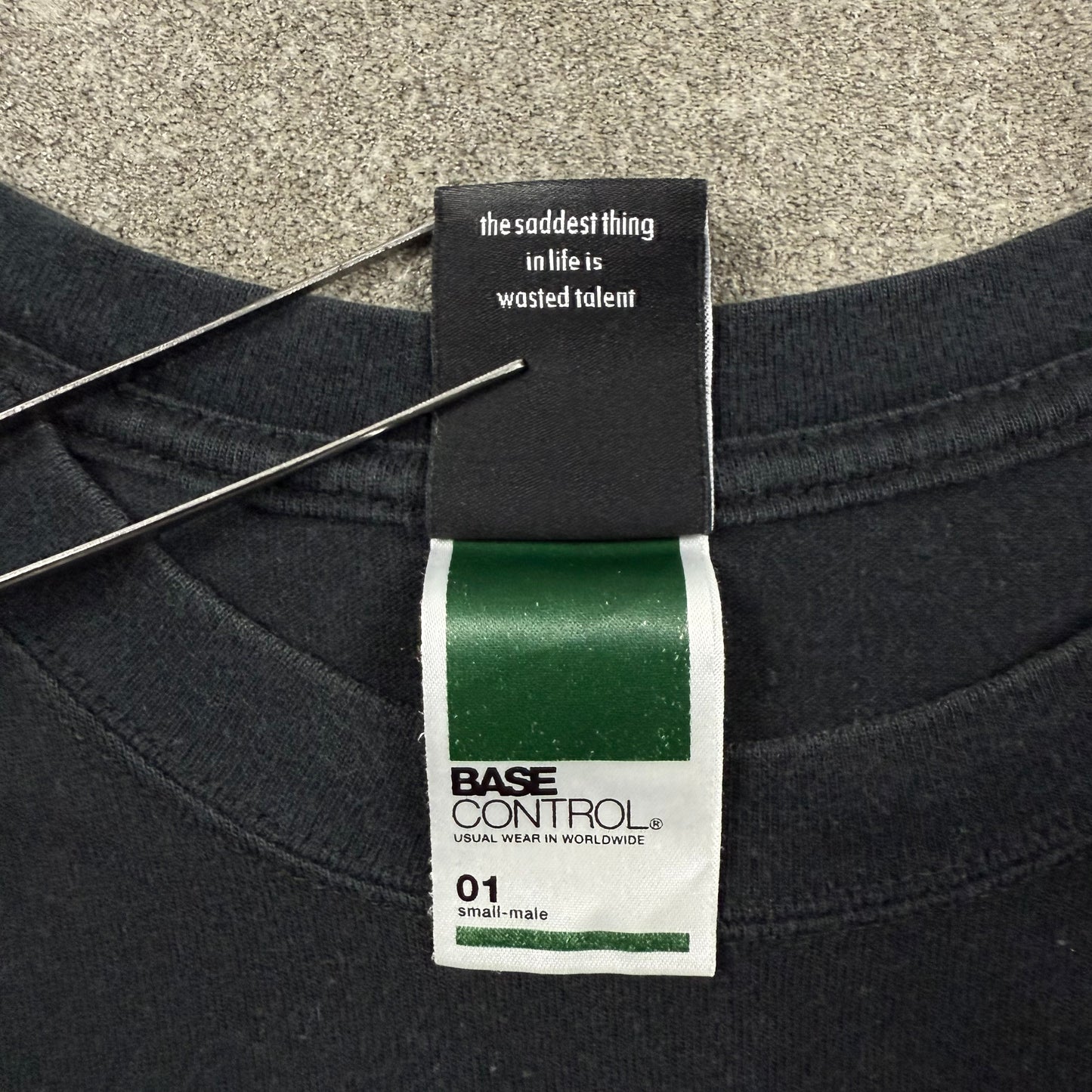 GOOD ENOUGH resonate 10s register lame Tee S