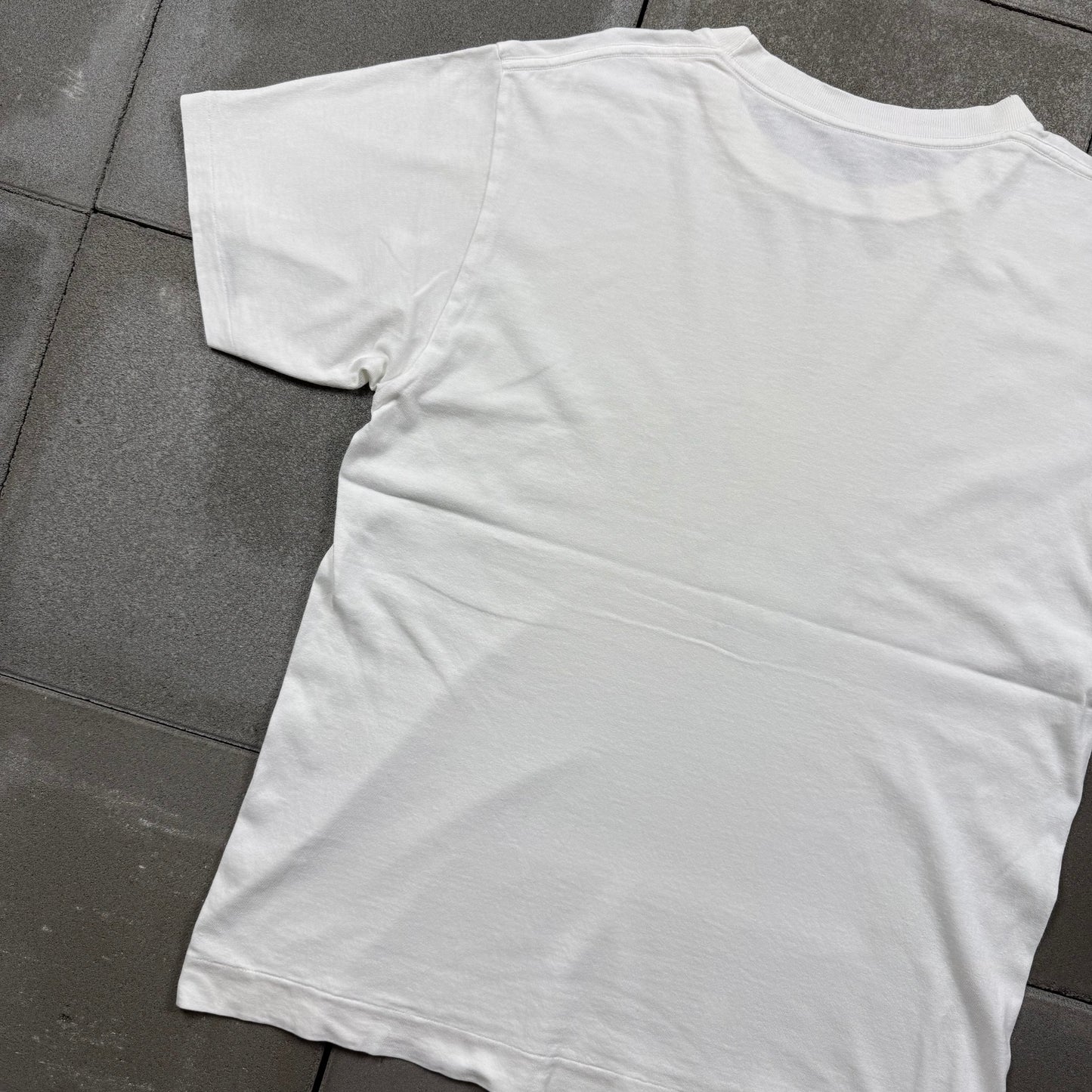 A BATHING APE 00s MAD BAPE blue gradation Tee M