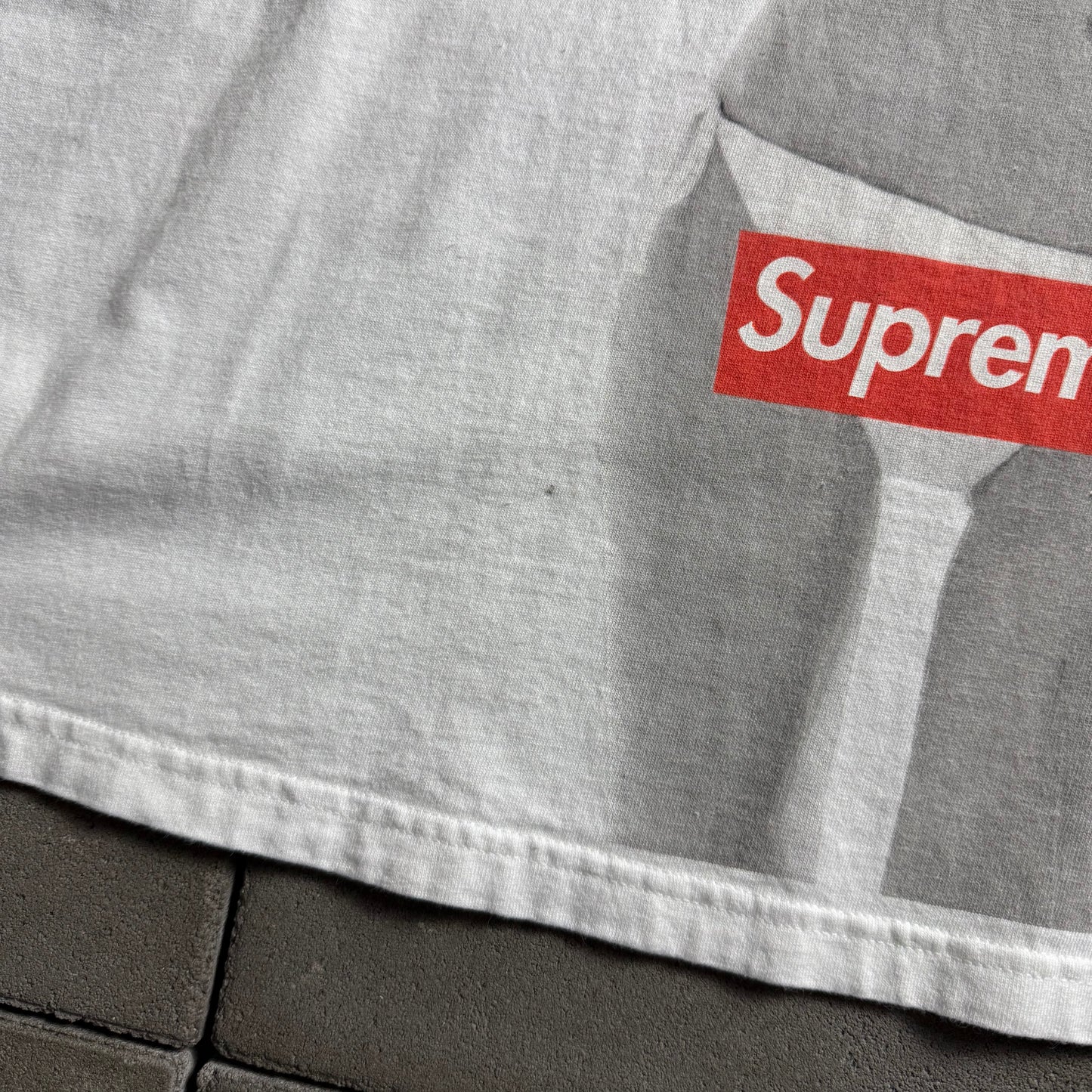 SUPREME 2004ss 10th anniversary Kate Moss Tee XL