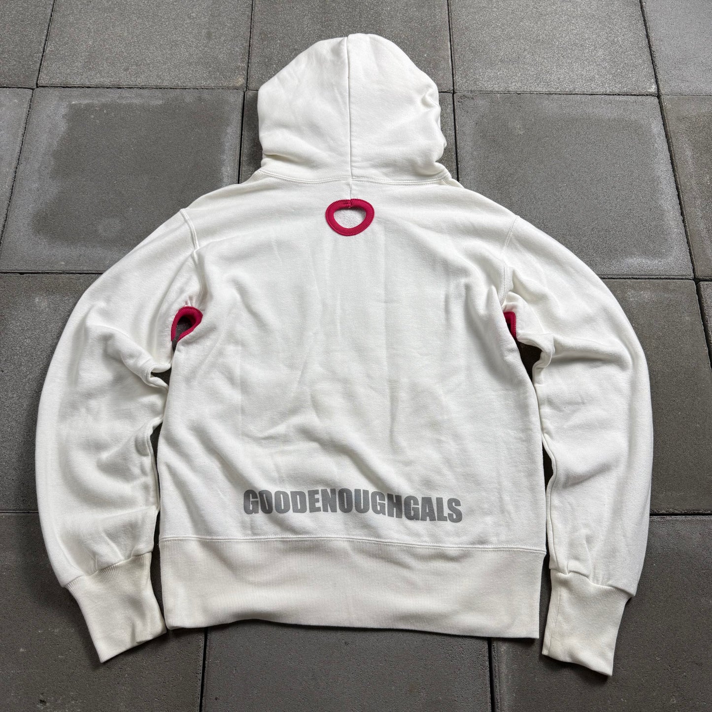 GOOD ENOUGH GALS 00s VENTILATION SWEAT HOODIE XS