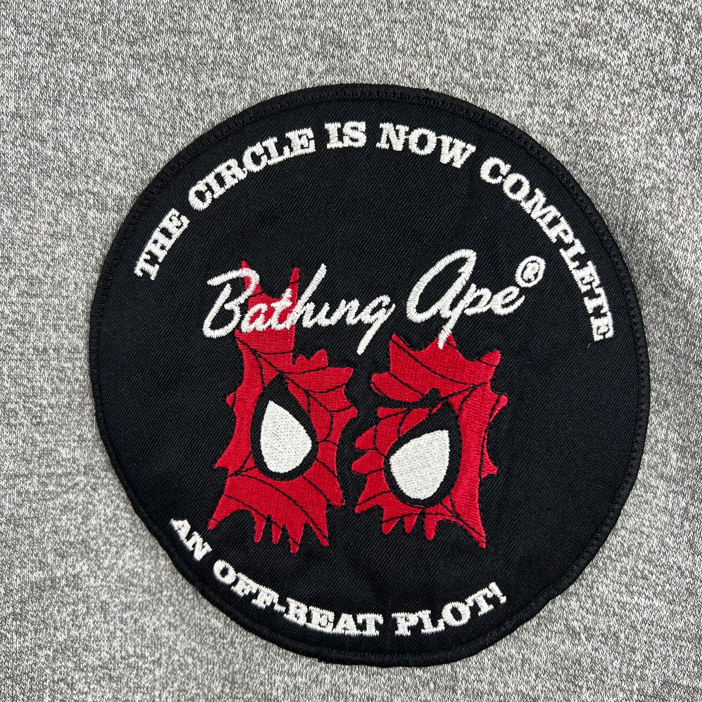 A BATHING APE 00s archive SPIDERMAN crewneck sweatshirt M