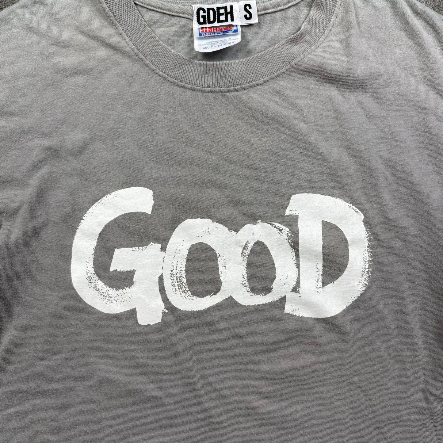 GOOD ENOUGH 00s 2001 "E" Tee hanes body S