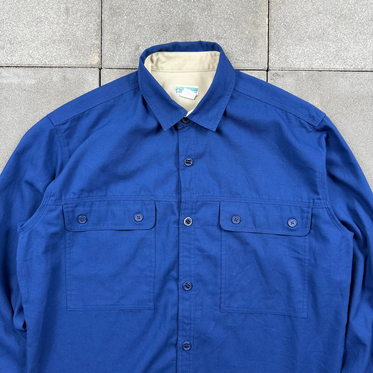 PATAGONIA 90s hongkong L/S work shirts M