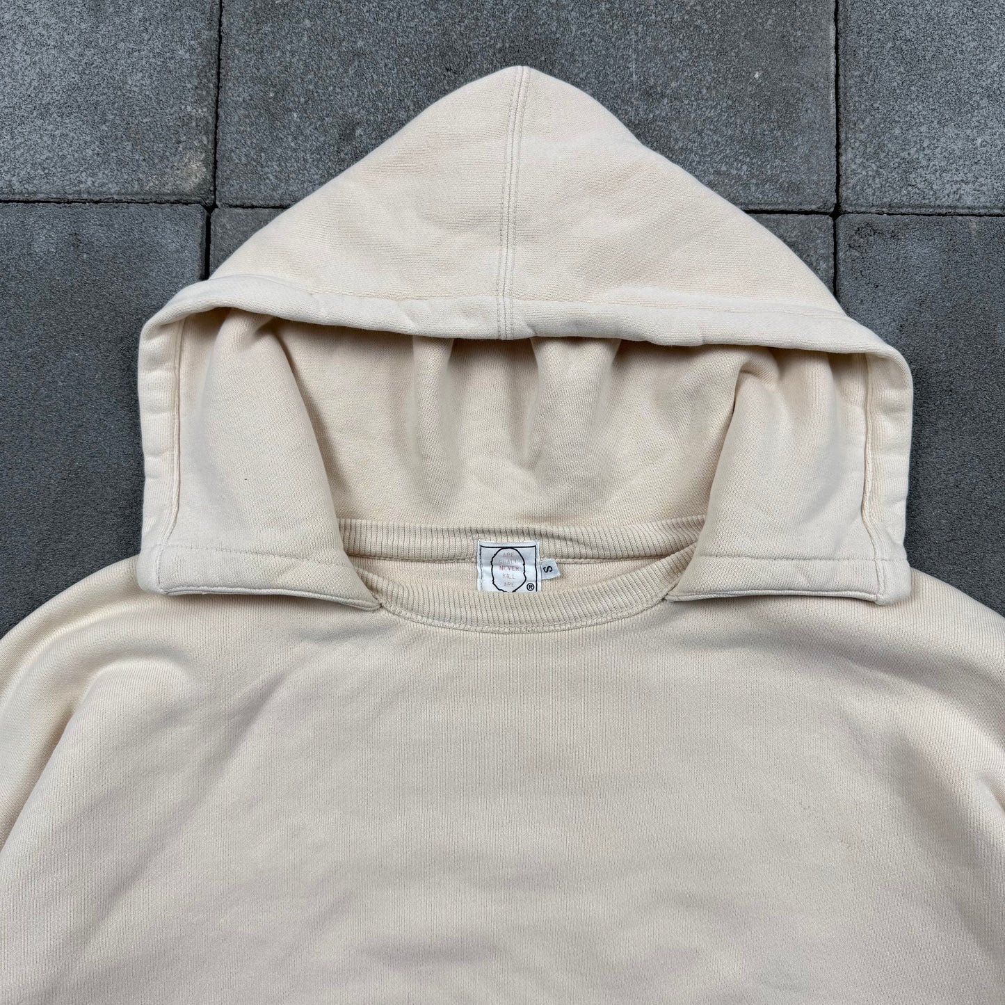 A BATHING APE 90s double face soldier hoodie separate pocket S