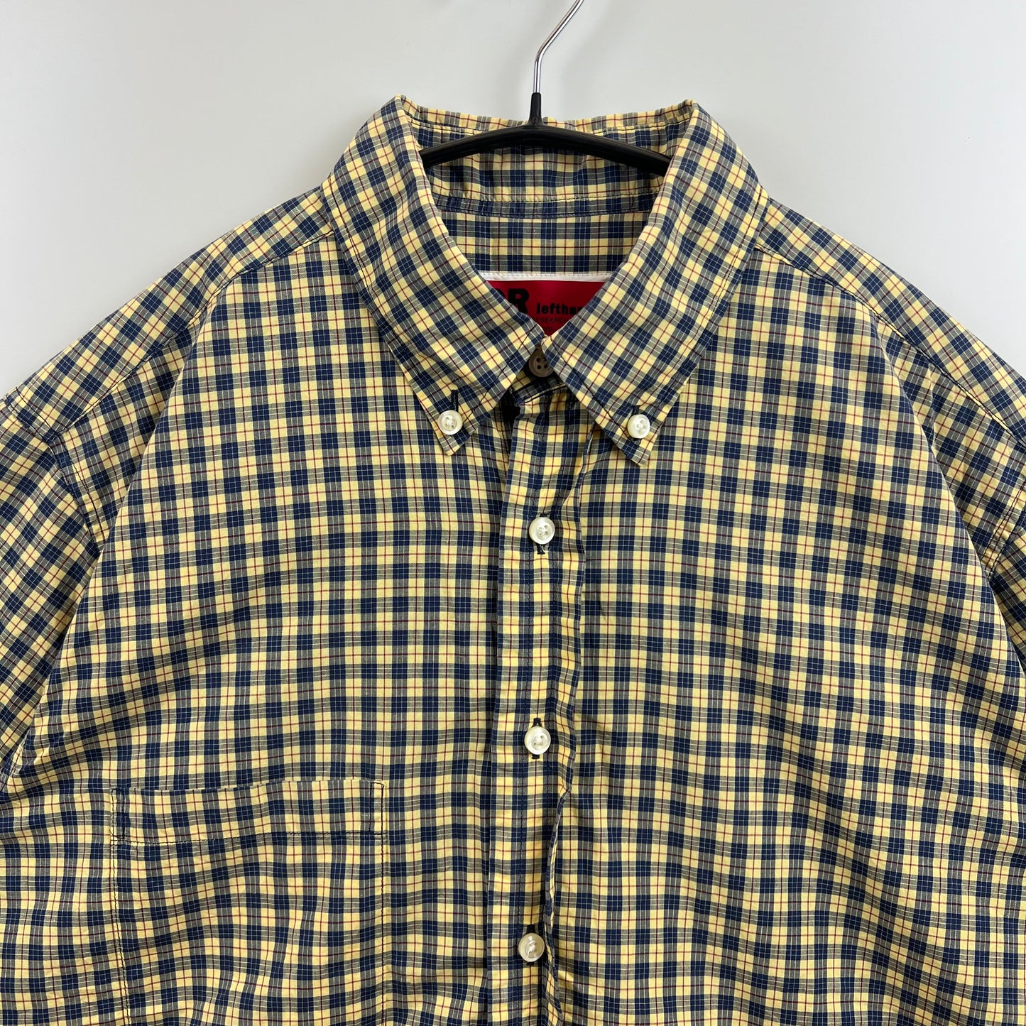GENERAL RESEARCH 00s 2003 back cross S/S BD shirts L