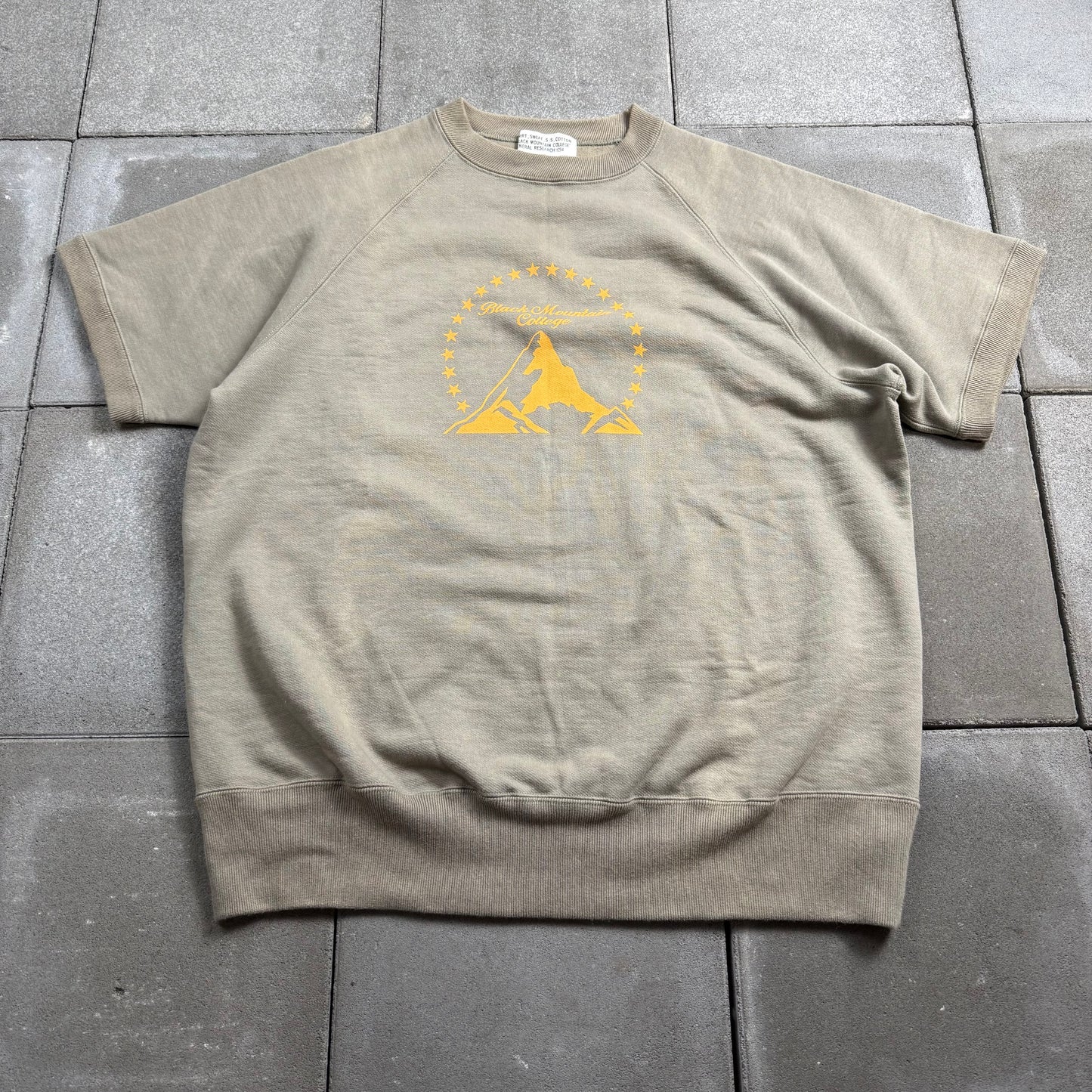 GENERAL RESEARCH 00s 2003 1254 "BLACK MOUNTAIN COLLEGE" S/S SWEAT SHIRT L