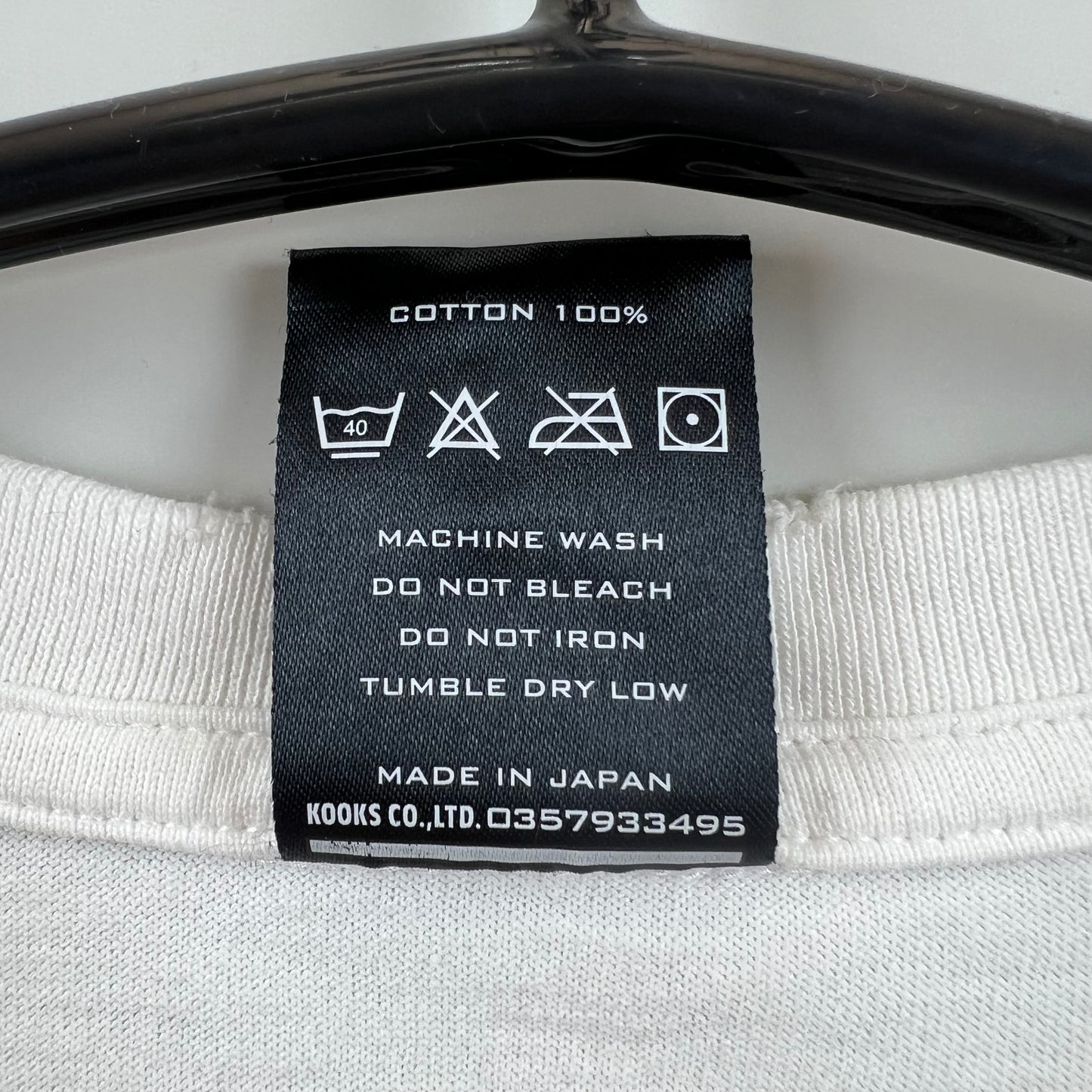 NUMBER(N)INE 00s 2005ss night crawler HELL Tee 2