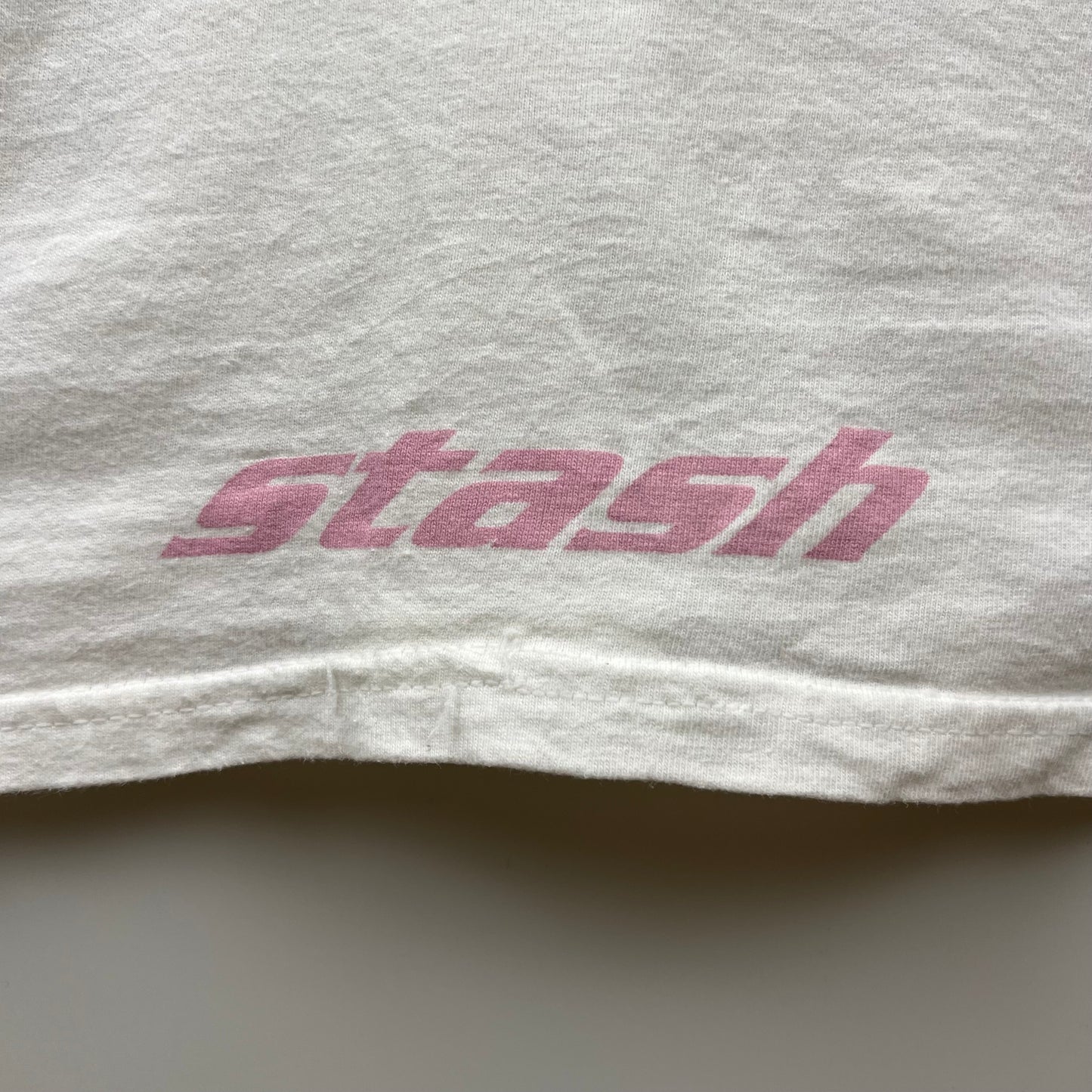 A BATHING APE × STASH archive special HEAD print Tee L(14-16) W's