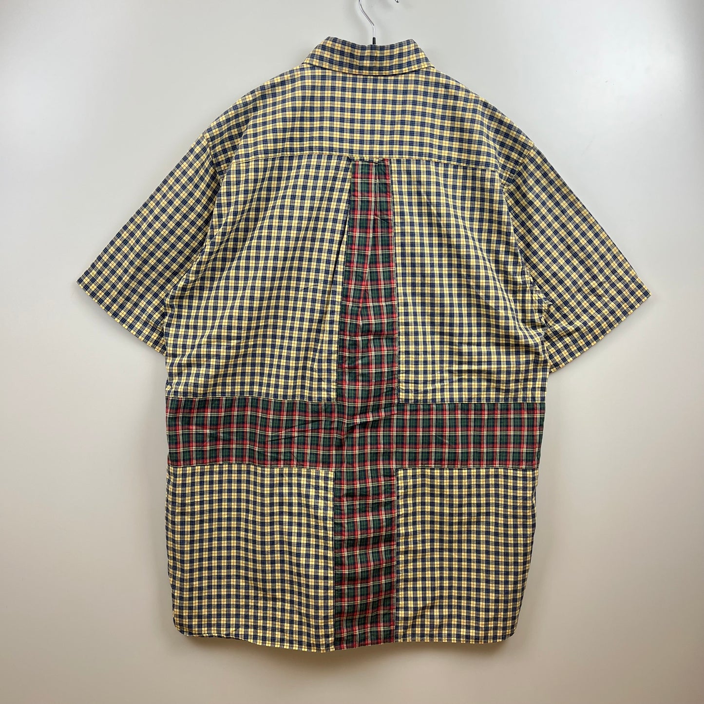 GENERAL RESEARCH 00s 2003 back cross S/S BD shirts L