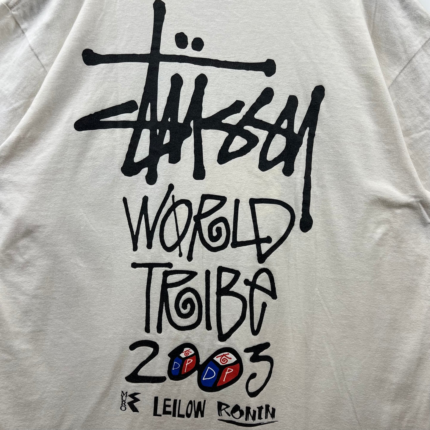 STUSSY 2003 45KING LEILOW HAWAII Jules Gayto DJ MURO Tee L
