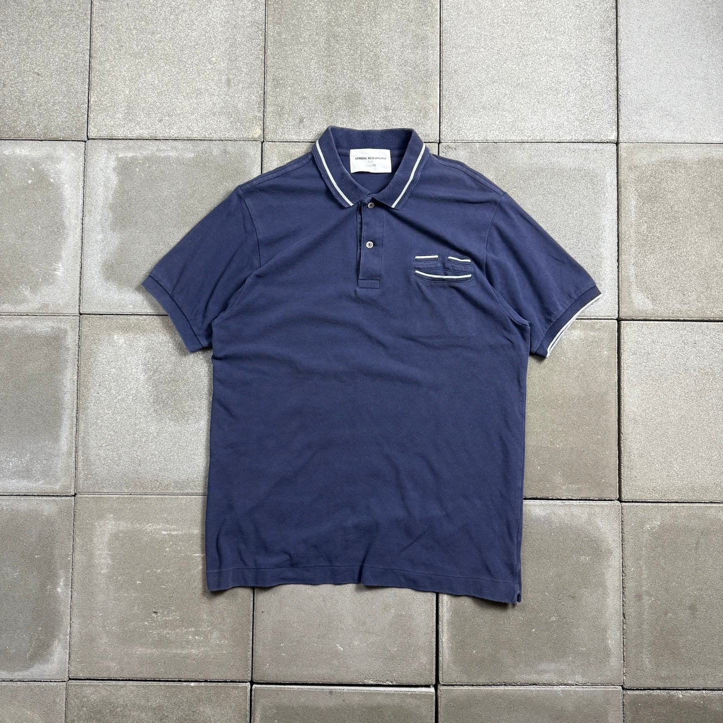 GENERAL RESEARCH 90s 1999ss 490 MULTI POCKET S/S POLO SHIRT L