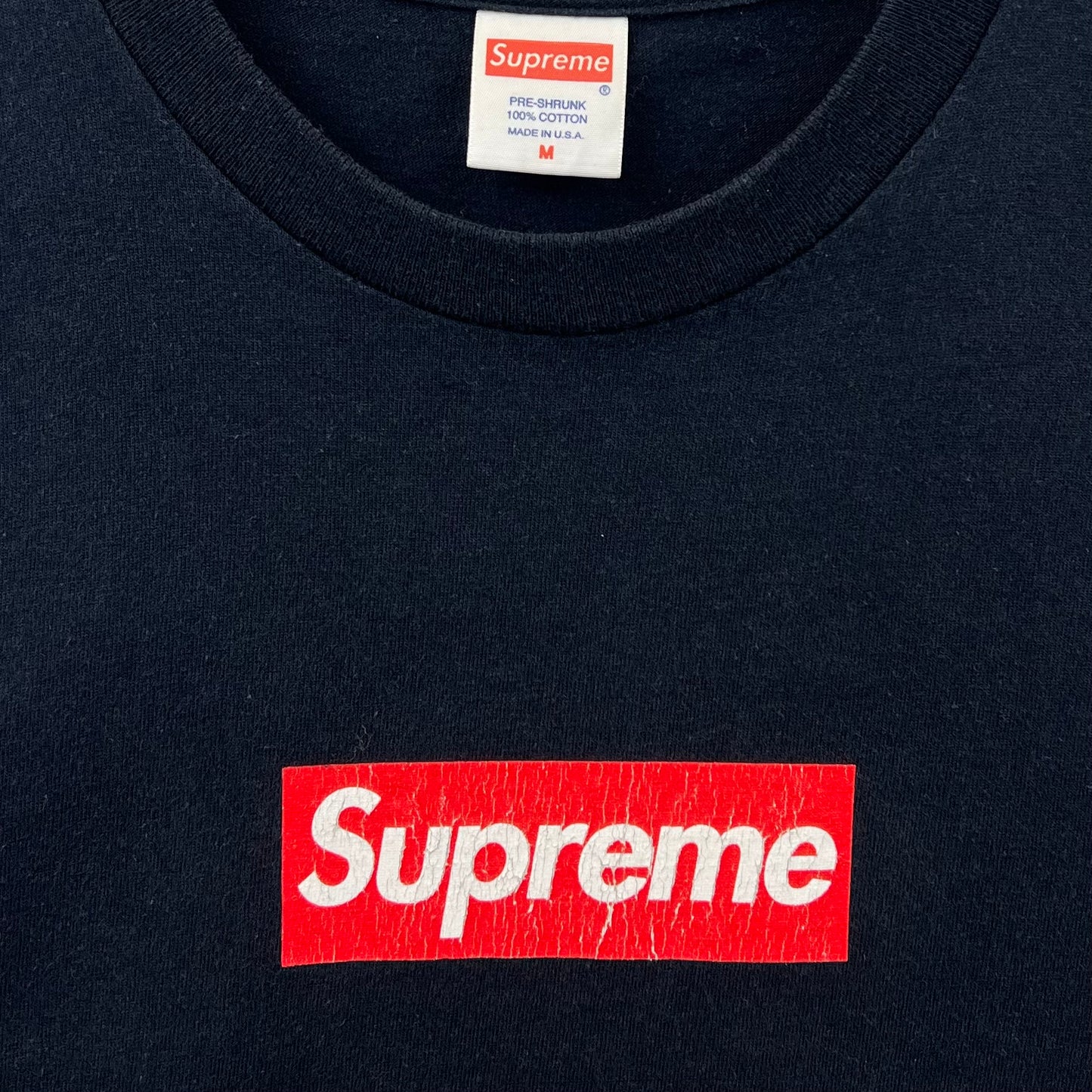 SUPREME 2014ss 20th Box Logo Tee black M