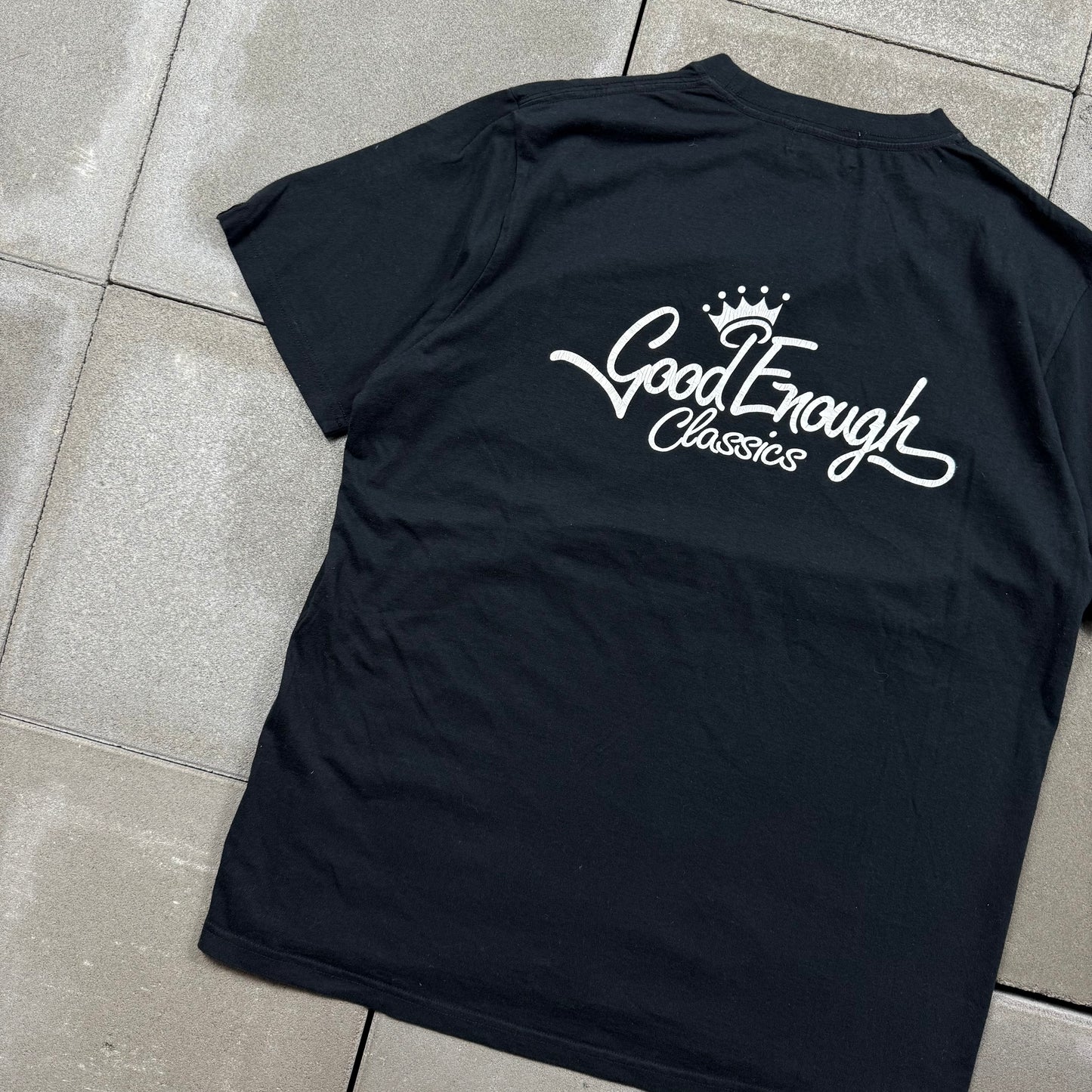 GOOD ENOUGH NWT 2012 FRGMT logo POCKET Tee 3