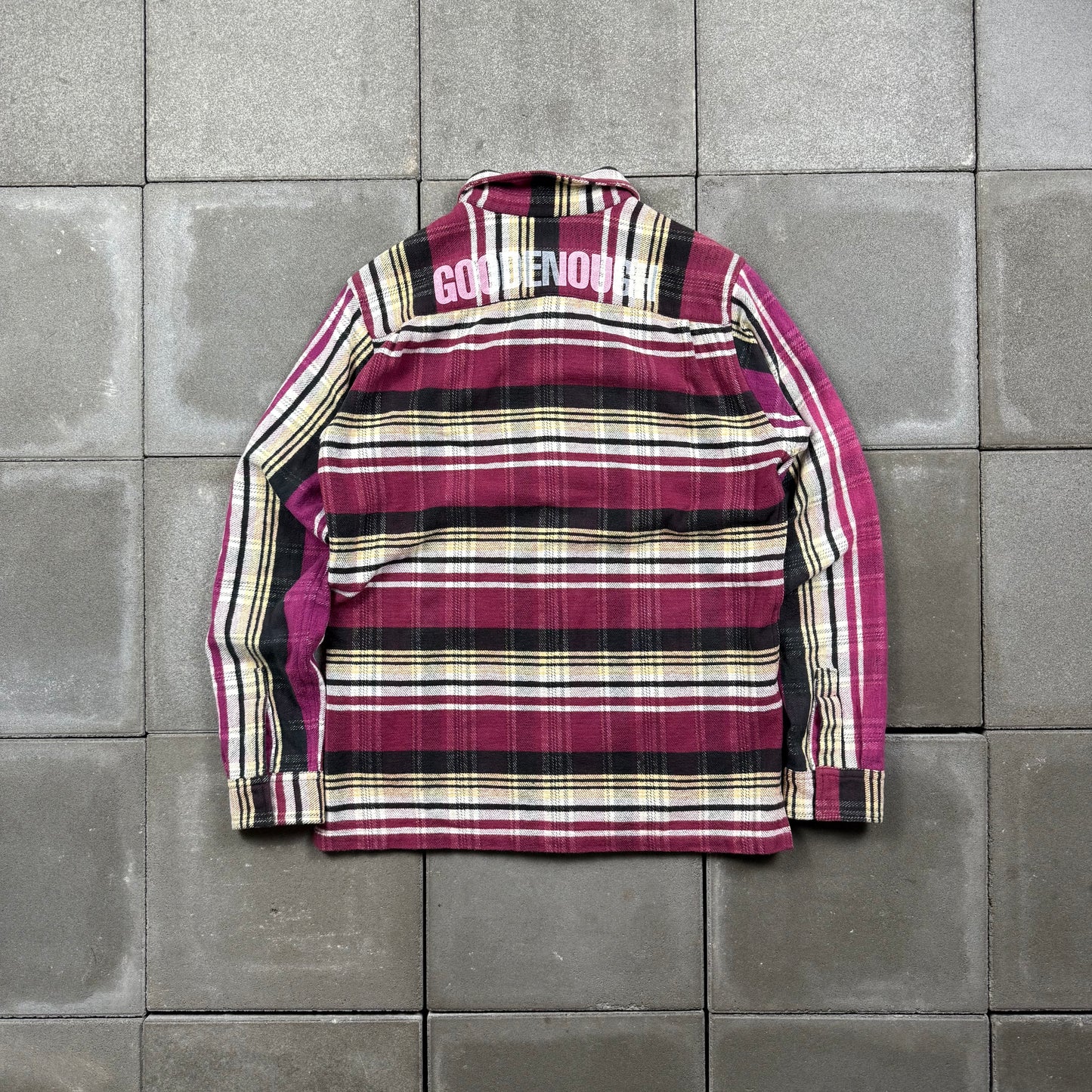 GOOD ENOUGH 10s 2012 flannel zip jacket 2