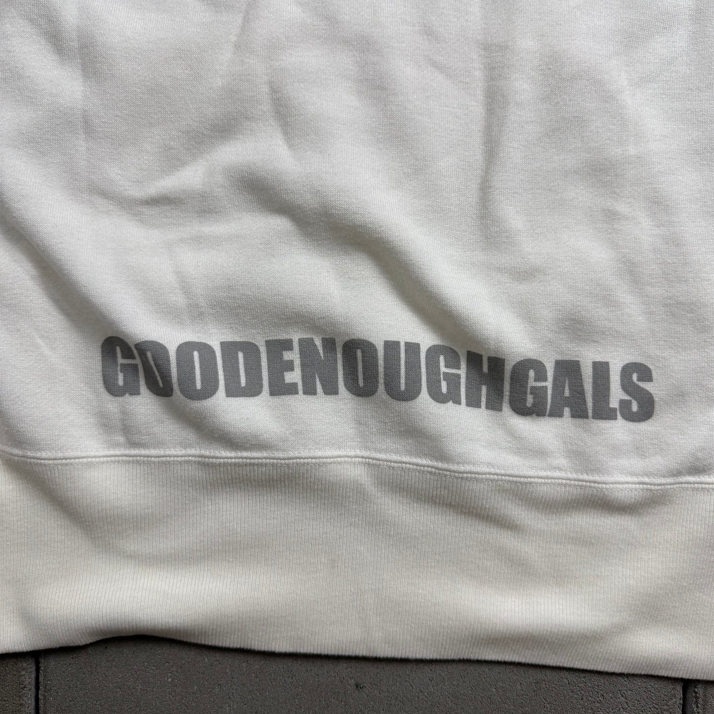 GOOD ENOUGH GALS 00s VENTILATION SWEAT HOODIE XS