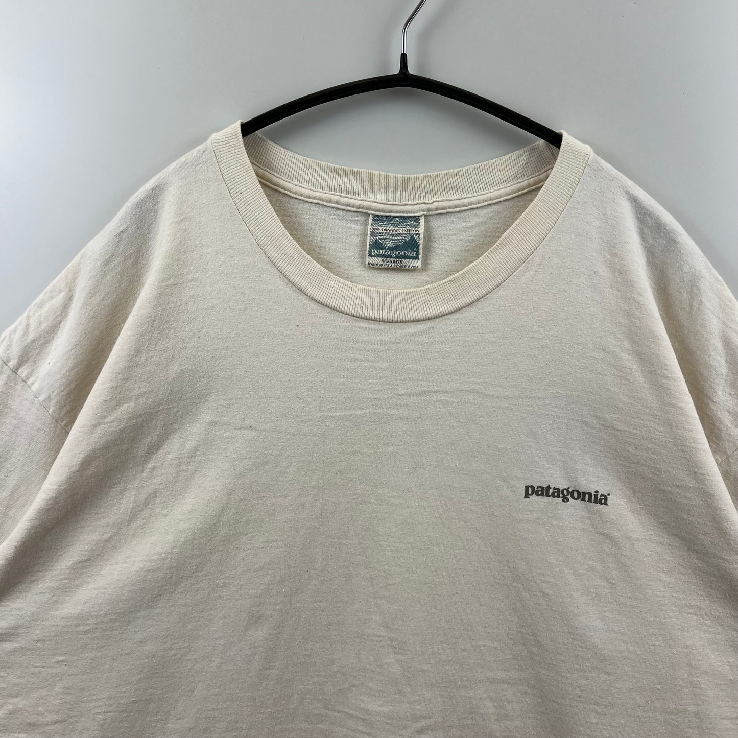 PATAGONIA 90s USA sp vintage surf print Tee organic cotton XL