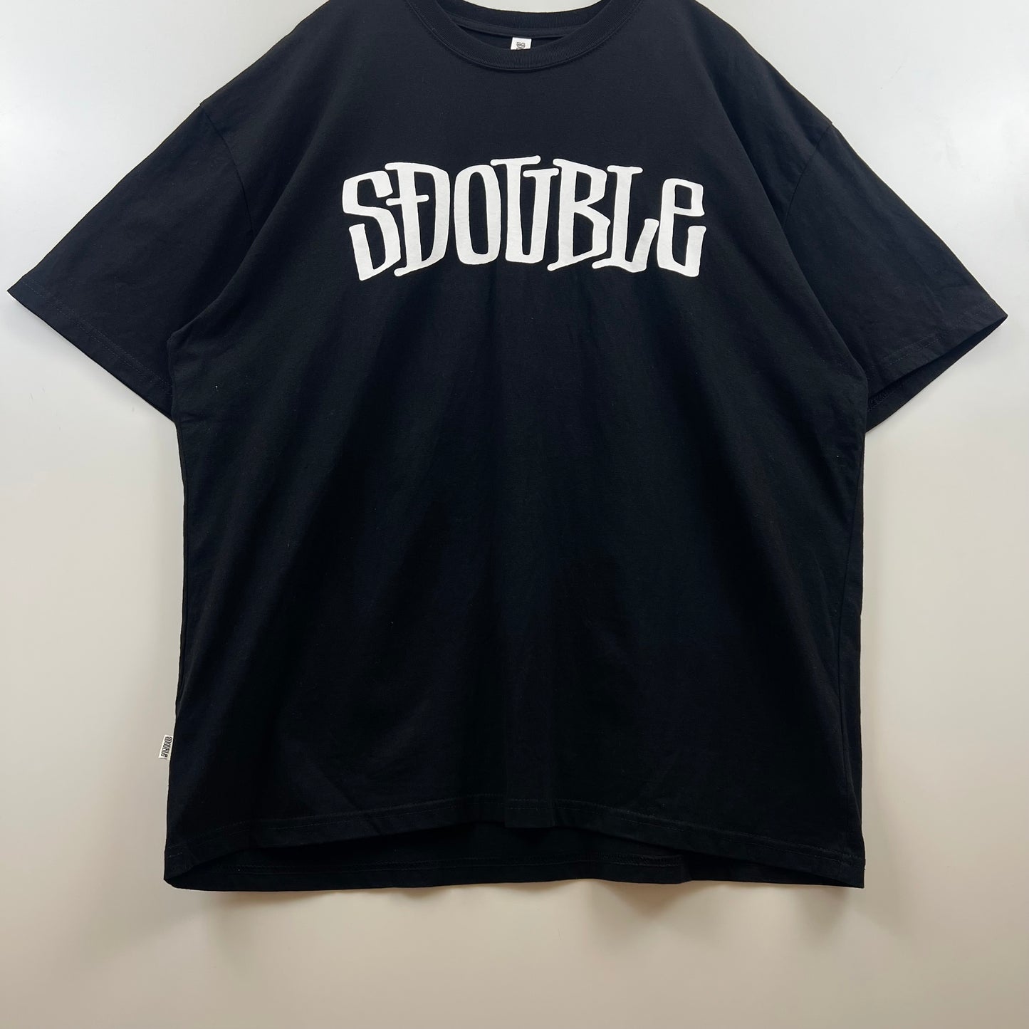 S/DOUBLE logo print Tee XL STUSSY