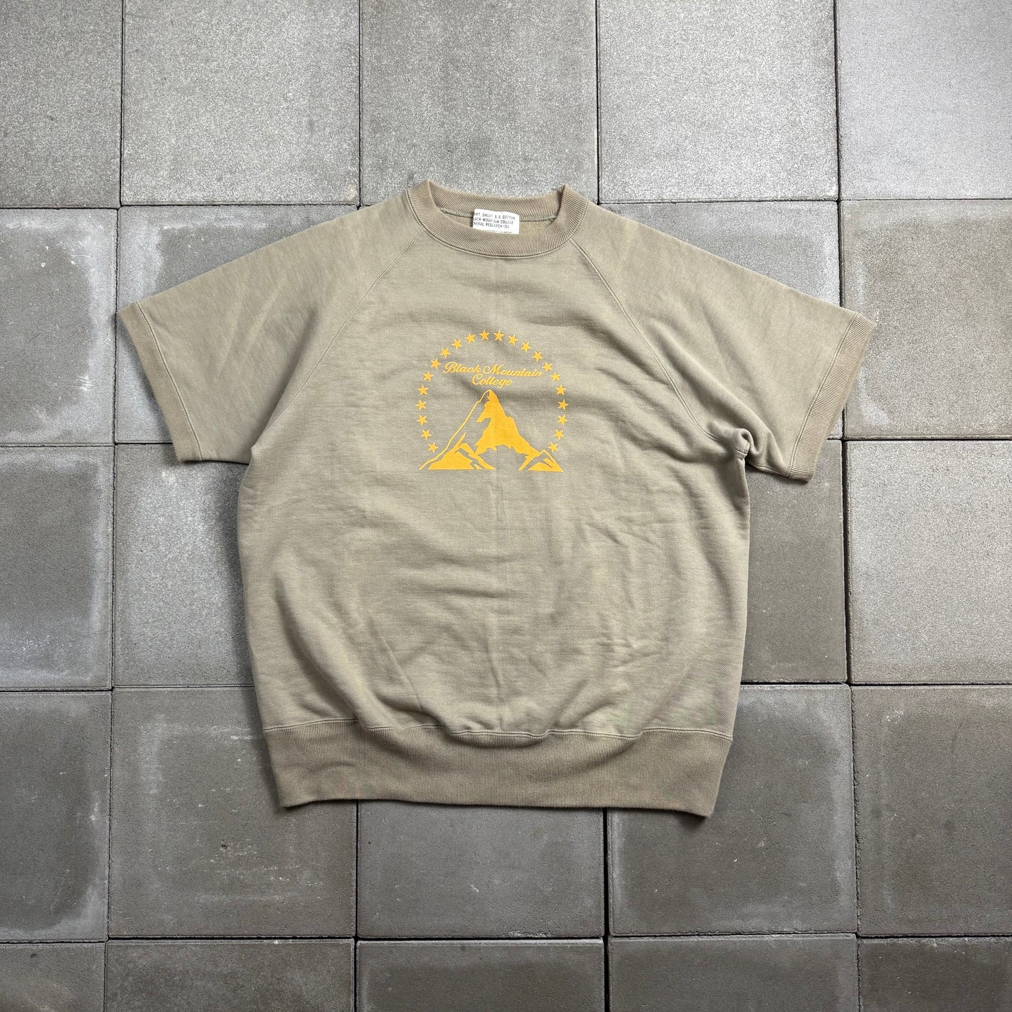 GENERAL RESEARCH 00s 2003 1254 "BLACK MOUNTAIN COLLEGE" S/S SWEAT SHIRT L