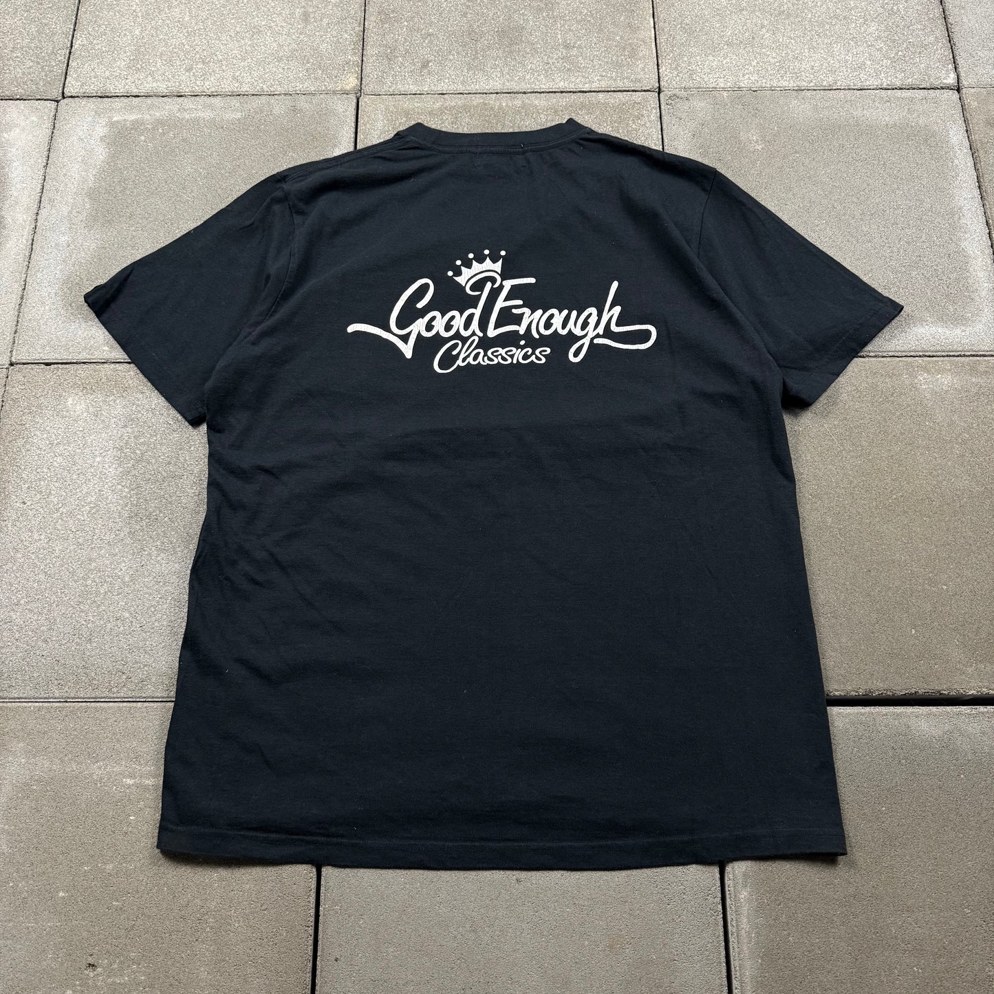 GOOD ENOUGH NWT 2012 FRGMT logo POCKET Tee 3