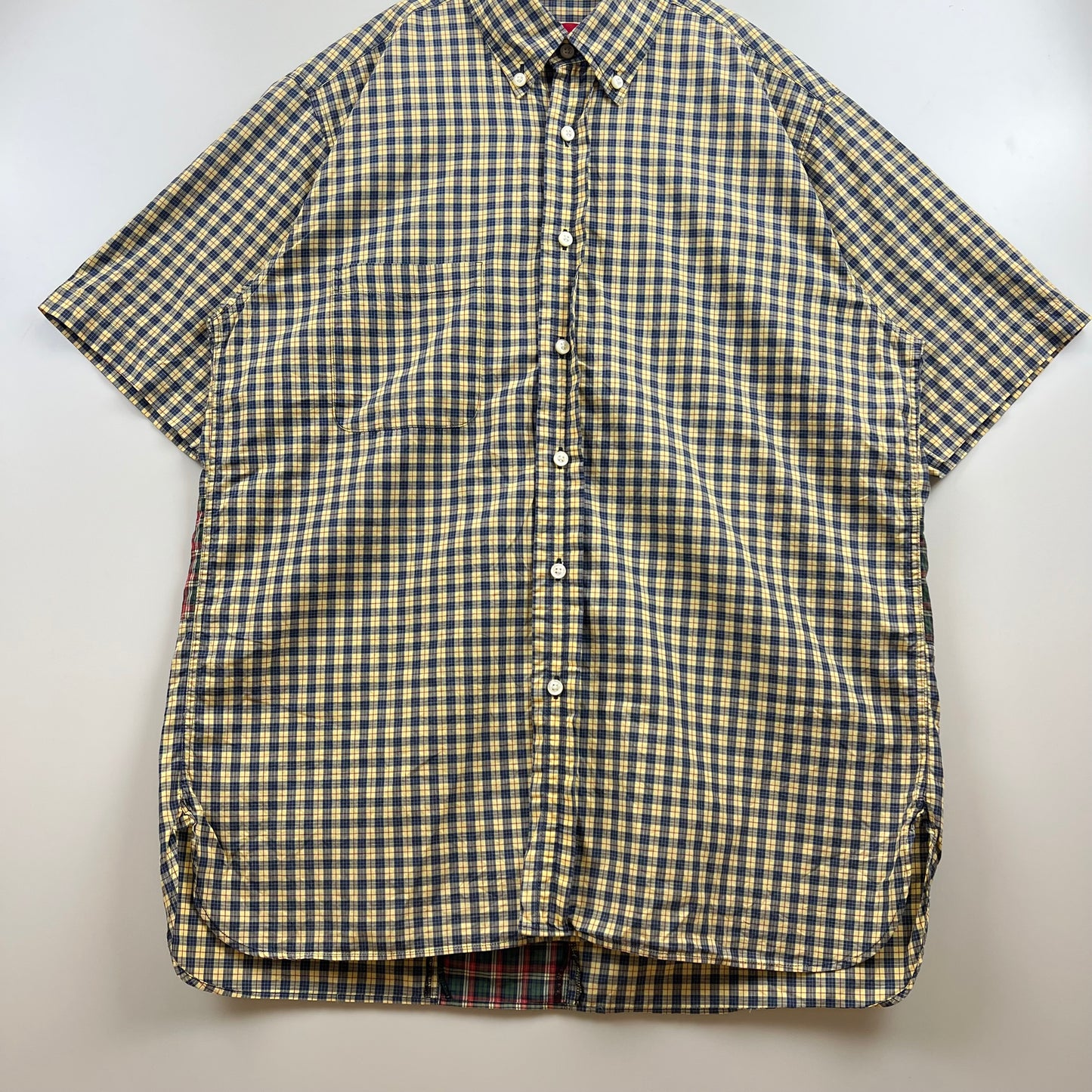GENERAL RESEARCH 00s 2003 back cross S/S BD shirts L