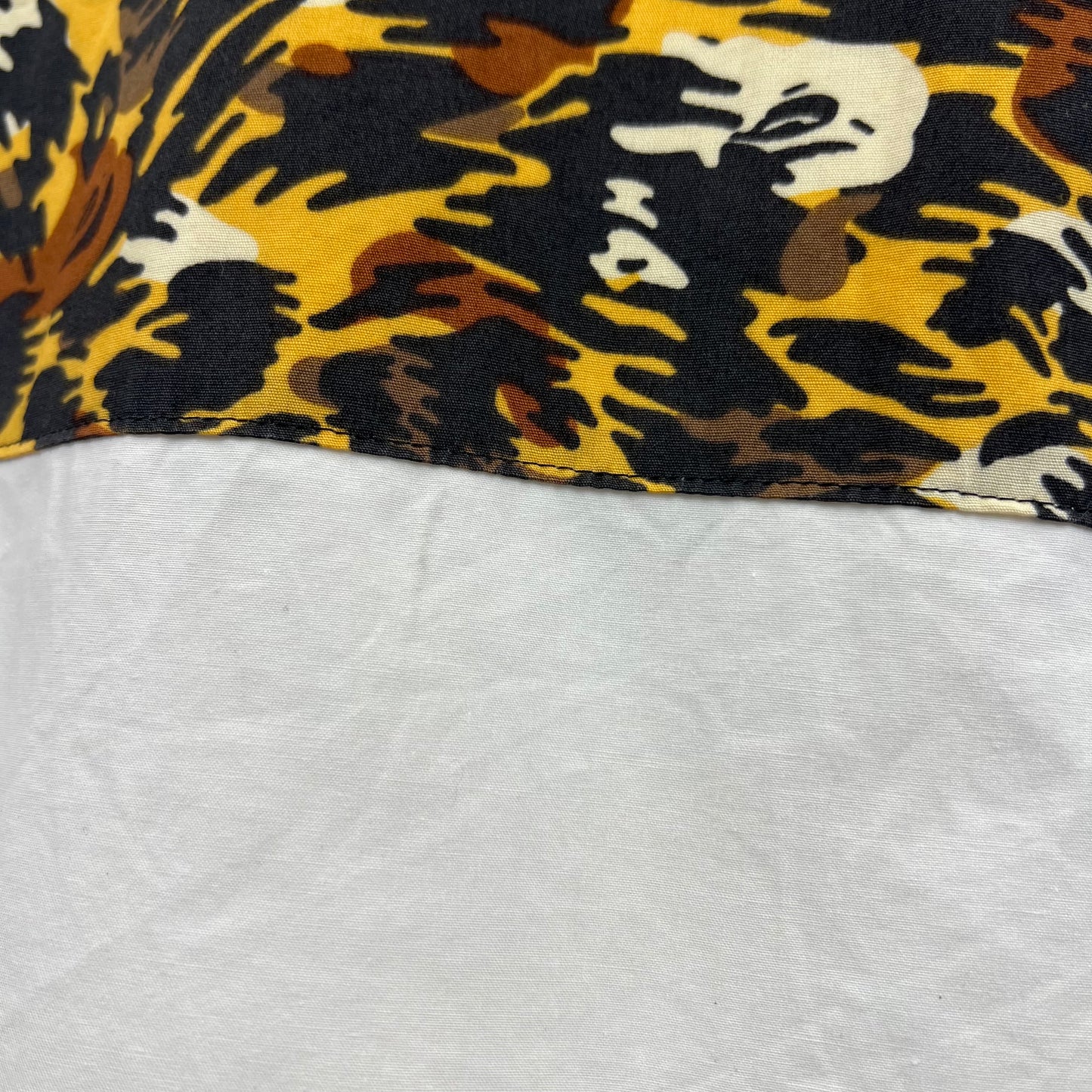 A BATHING APE 00s archive OC leopard camo S/S shirts M