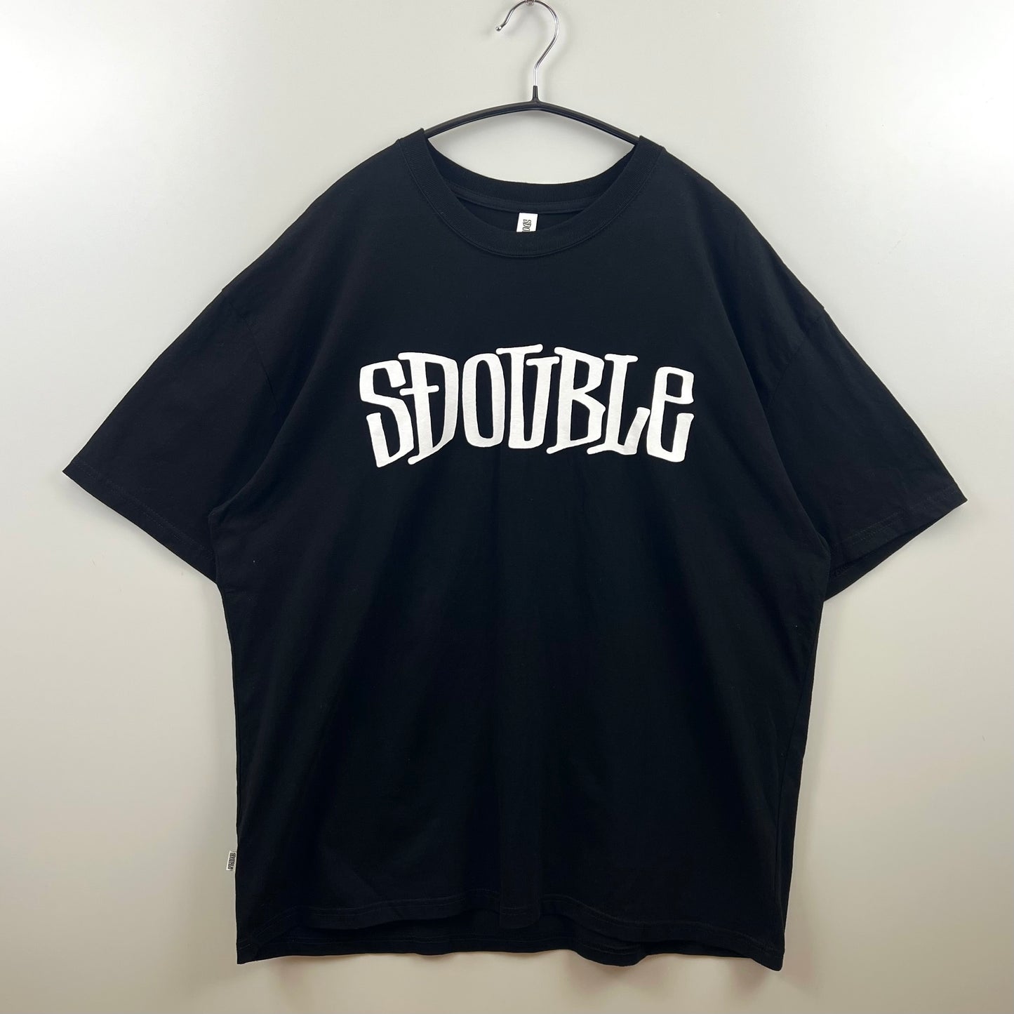 S/DOUBLE logo print Tee XL STUSSY