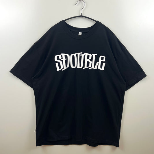 S/DOUBLE logo print Tee XL STUSSY