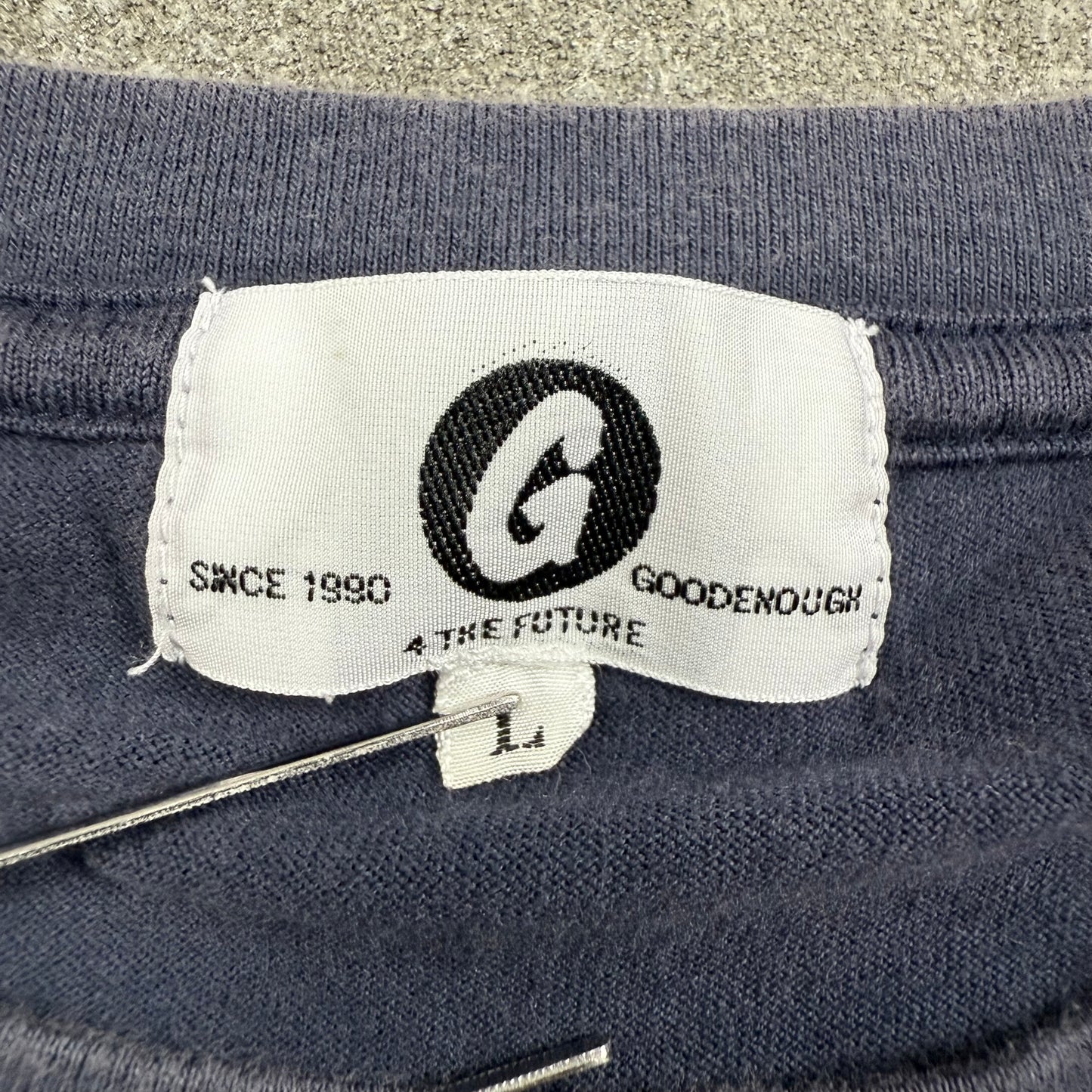 GOOD ENOUGH 10s END RACISM 1991 復刻Tee L