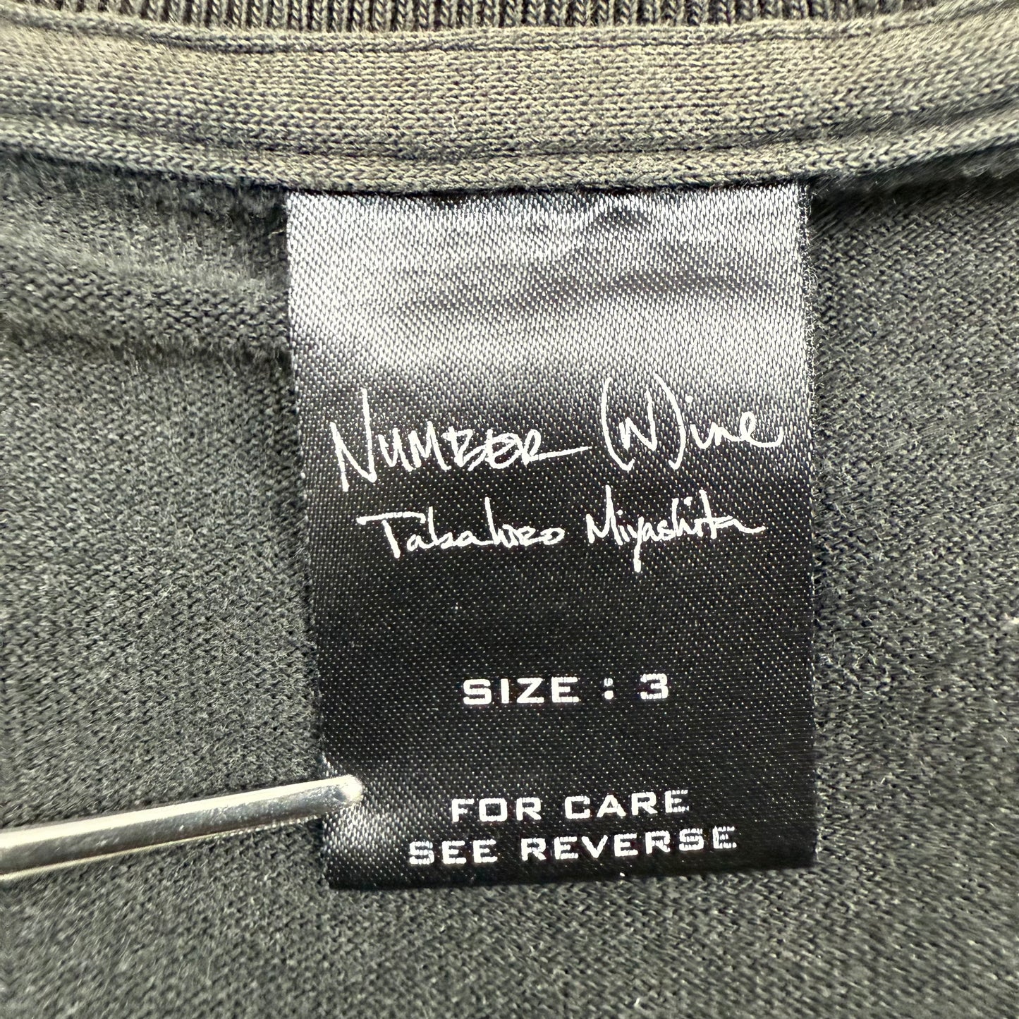 NUMBER(N)INE 00s 2003 The Rolling Stones Vneck Tee 3