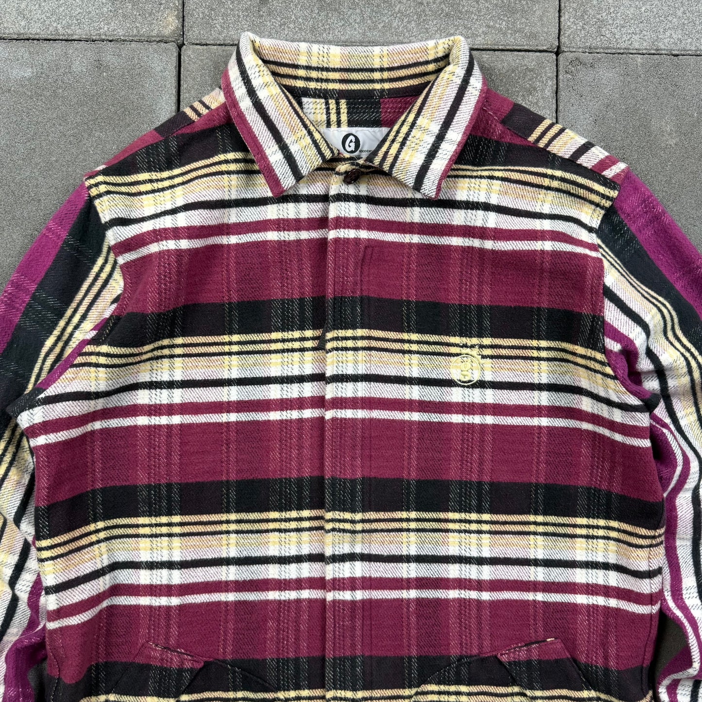 GOOD ENOUGH 10s 2012 flannel zip jacket 2
